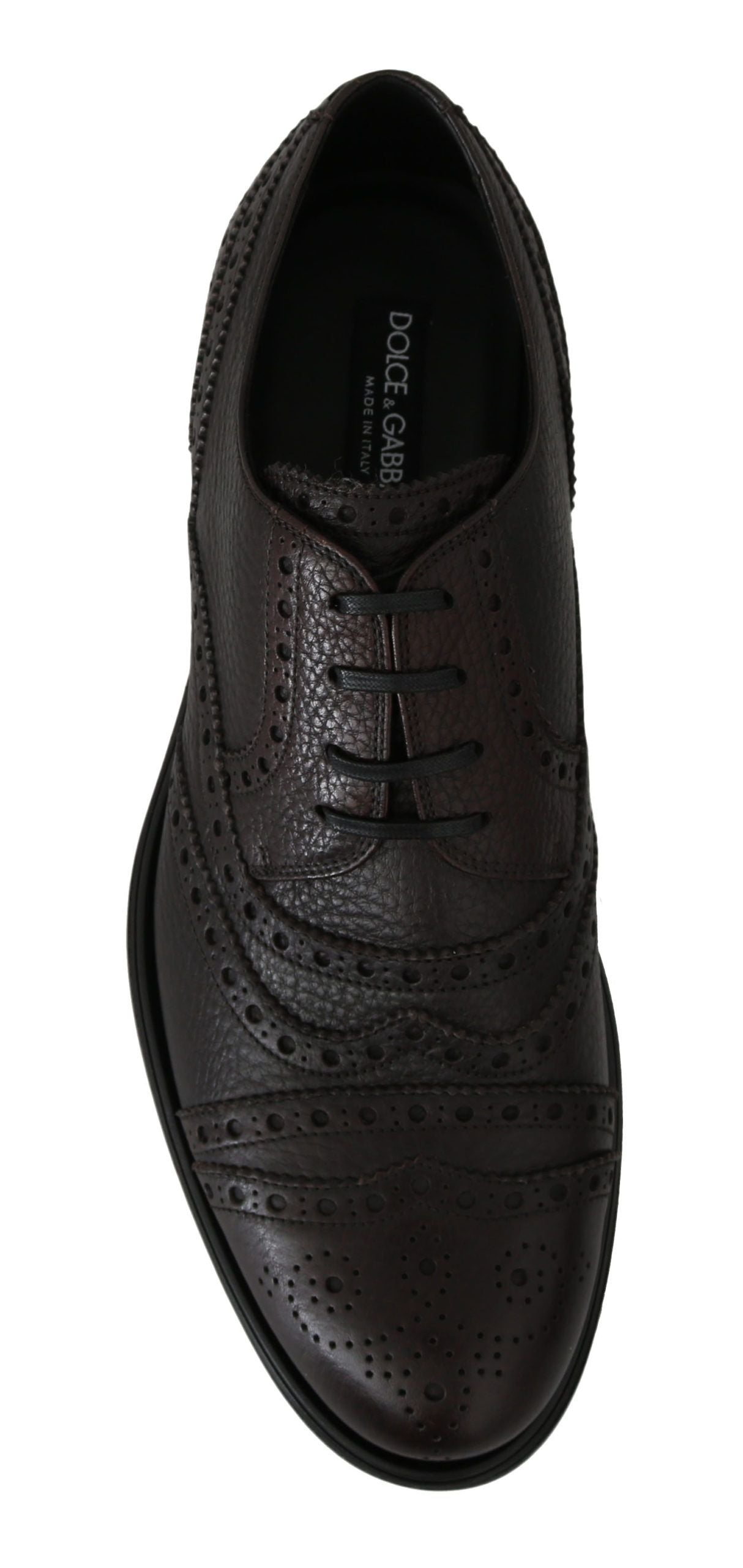 Dolce &amp; Gabbana Chaussures derby en cuir élégantes pour hommes