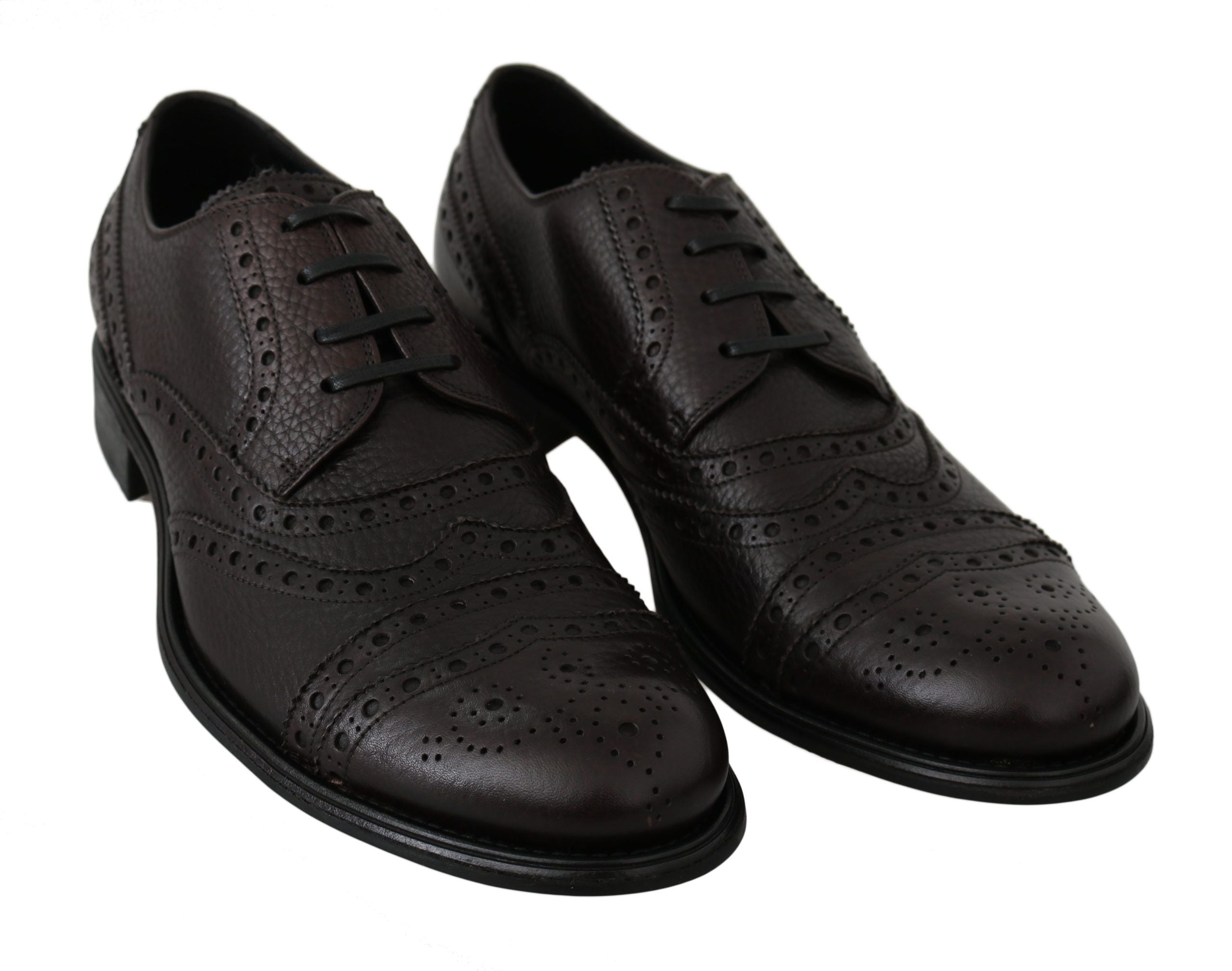 Dolce &amp; Gabbana Chaussures derby en cuir élégantes pour hommes