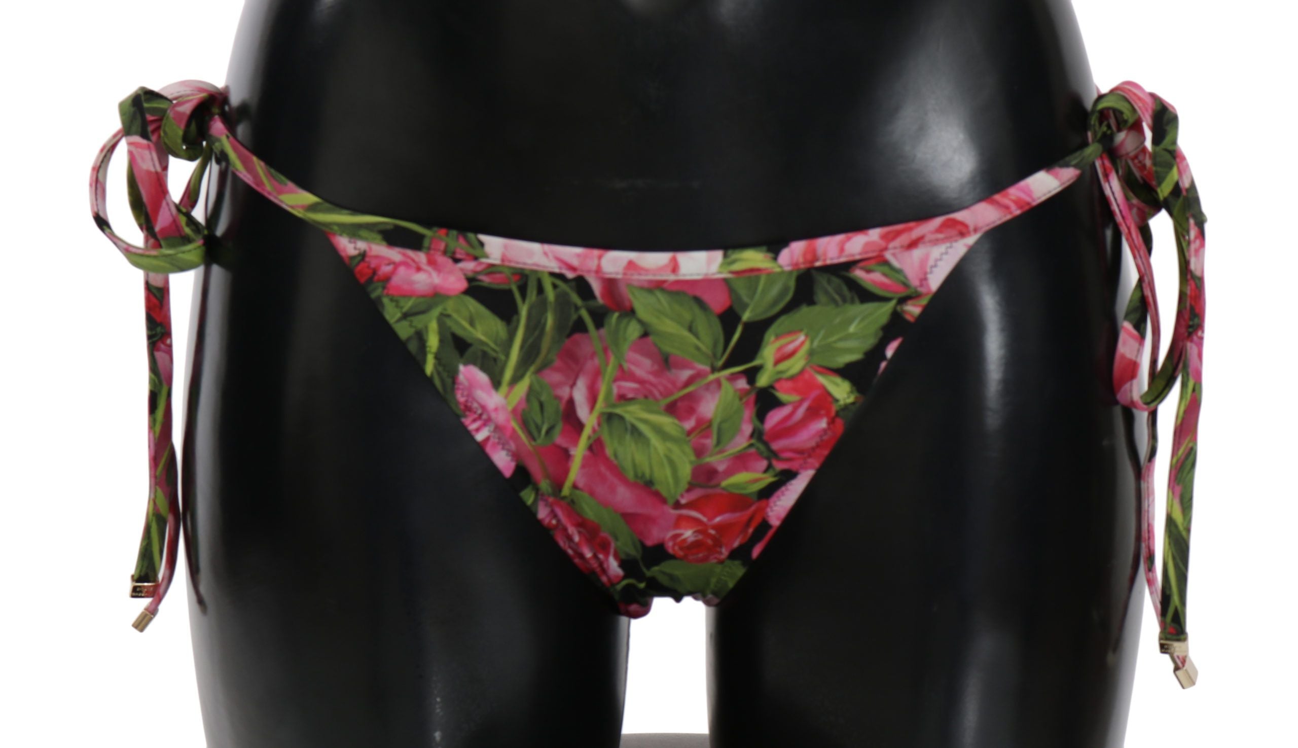 Dolce &amp; Gabbana Bas de bikini élégant à motif rose