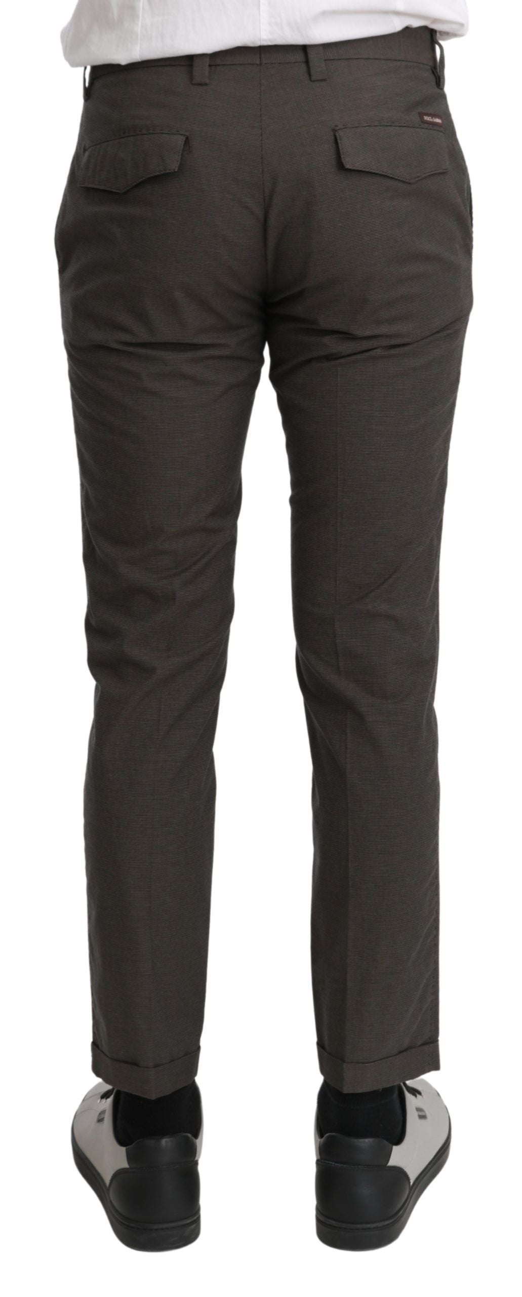 Dolce &amp; Gabbana Pantalon décontracté marron élégant