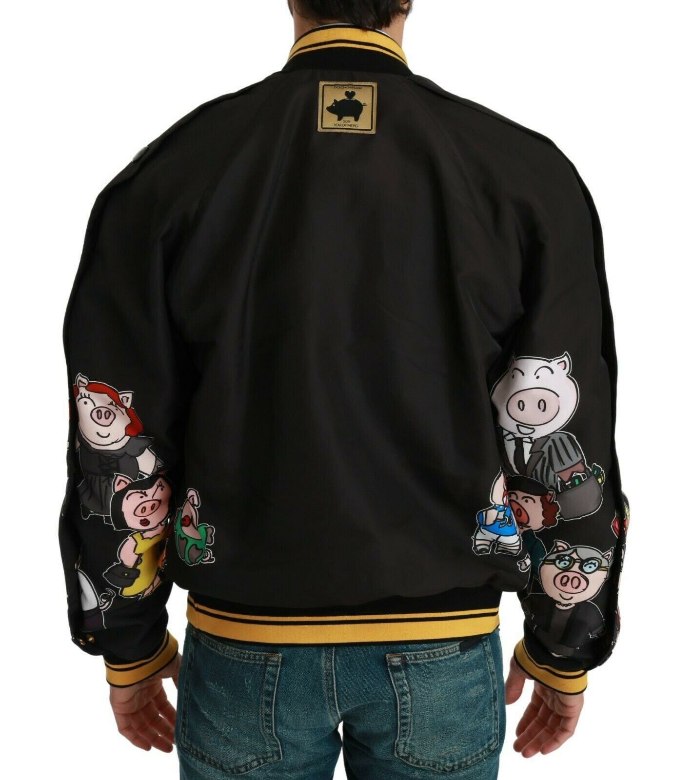 Dolce &amp; Gabbana Veste de style bomber multicolore à motif