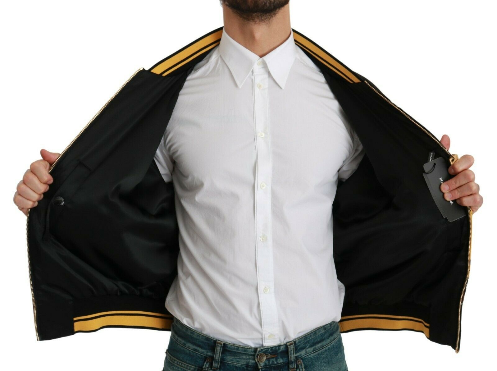 Dolce &amp; Gabbana Veste de style bomber multicolore à motif