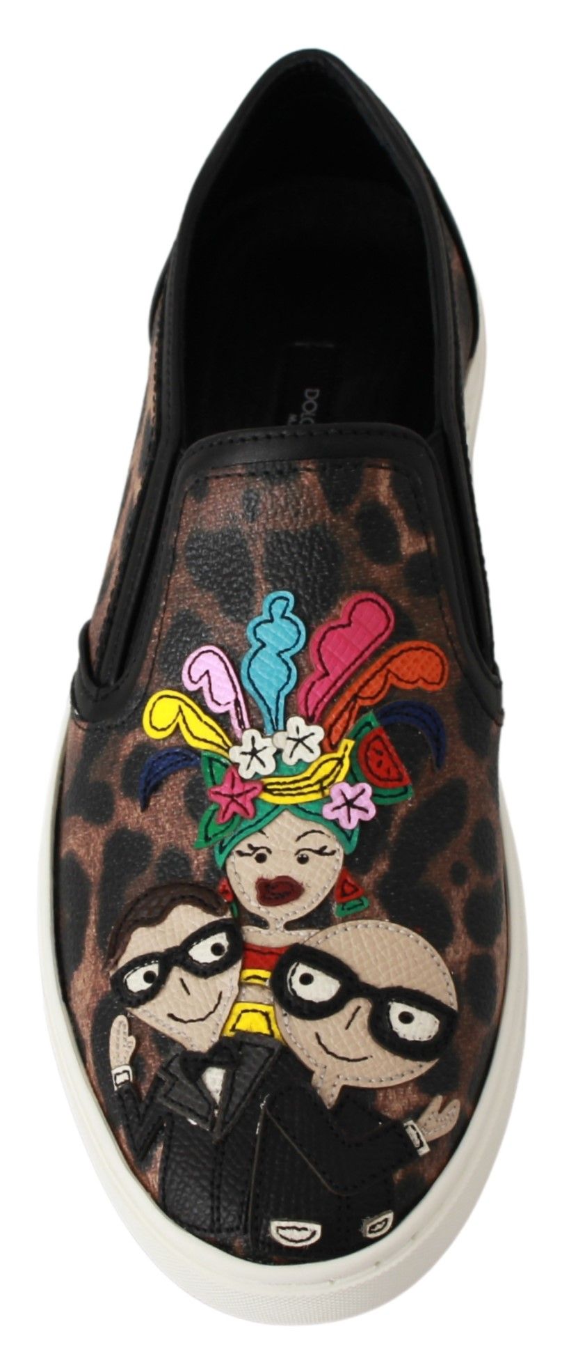 Dolce &amp; Gabbana Mocassins élégants à imprimé léopard pour un style sophistiqué