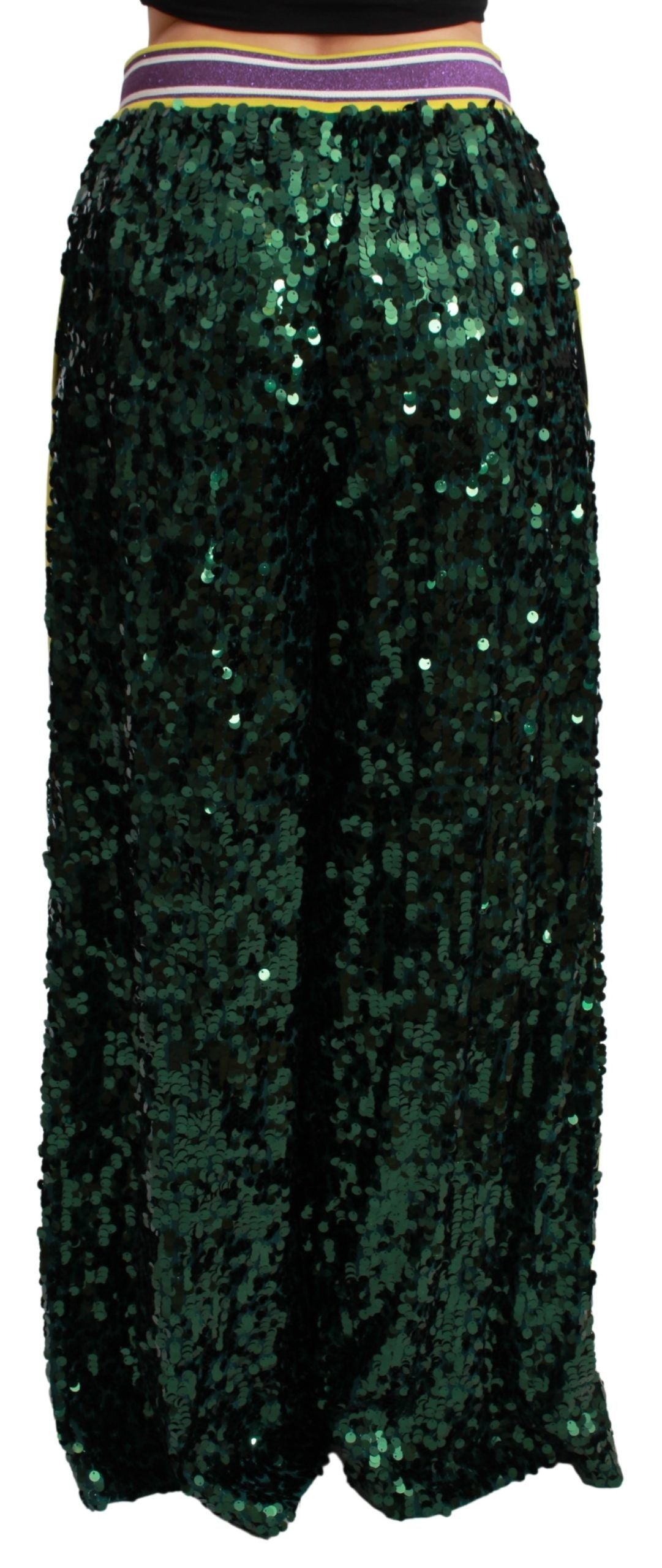 Pantalon à sequins multicolore exclusif Dolce &amp; Gabbana