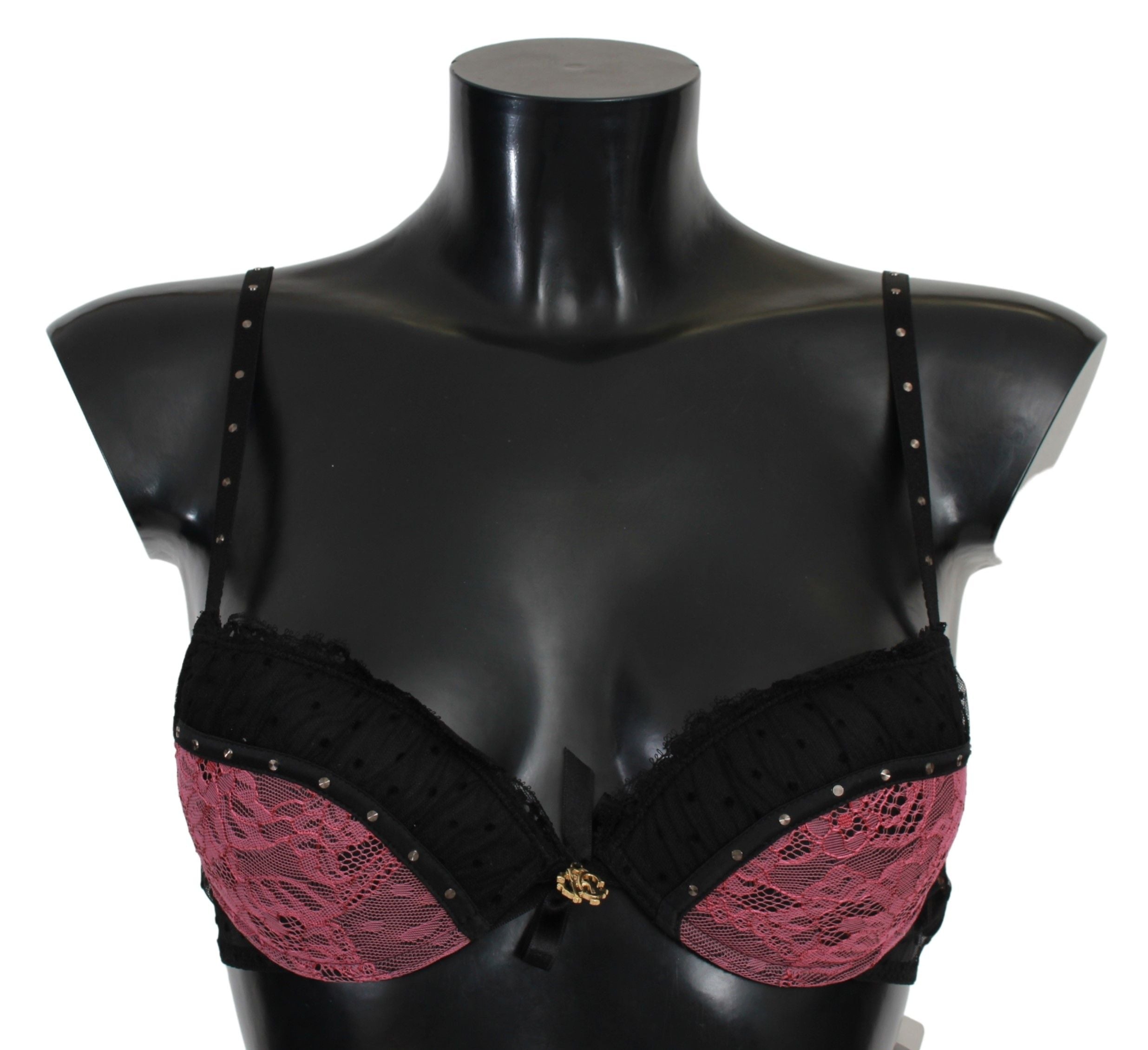 Roberto Cavalli Soutien-gorge push-up élégant en dentelle noire