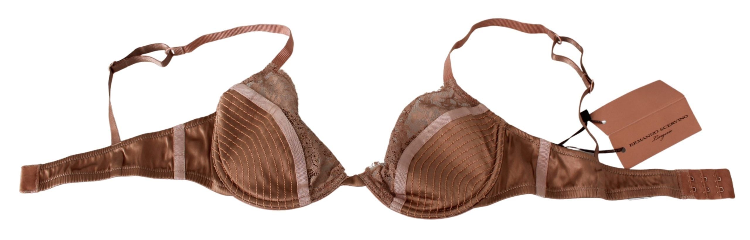 Ermanno Scervino Soutien-gorge push-up élégant en dentelle nue