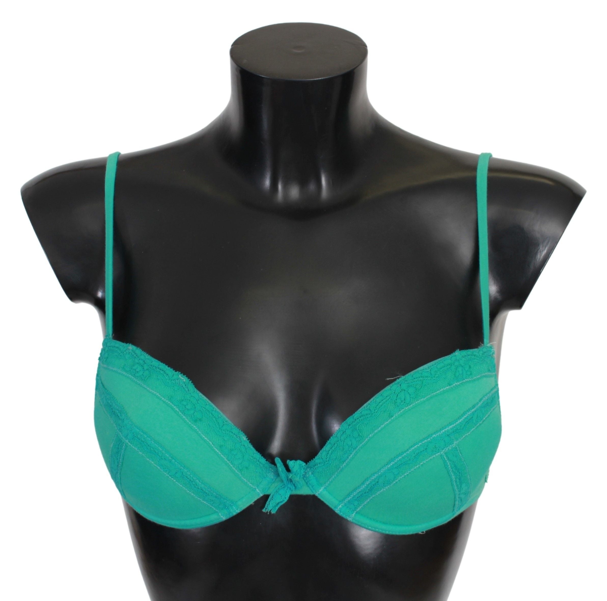 Ermanno Scervino Luxueux soutien-gorge push-up en coton vert