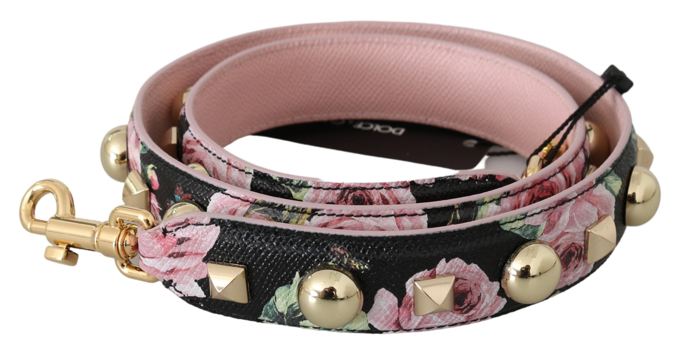 Dolce &amp; Gabbana Bandoulière élégante en cuir floral