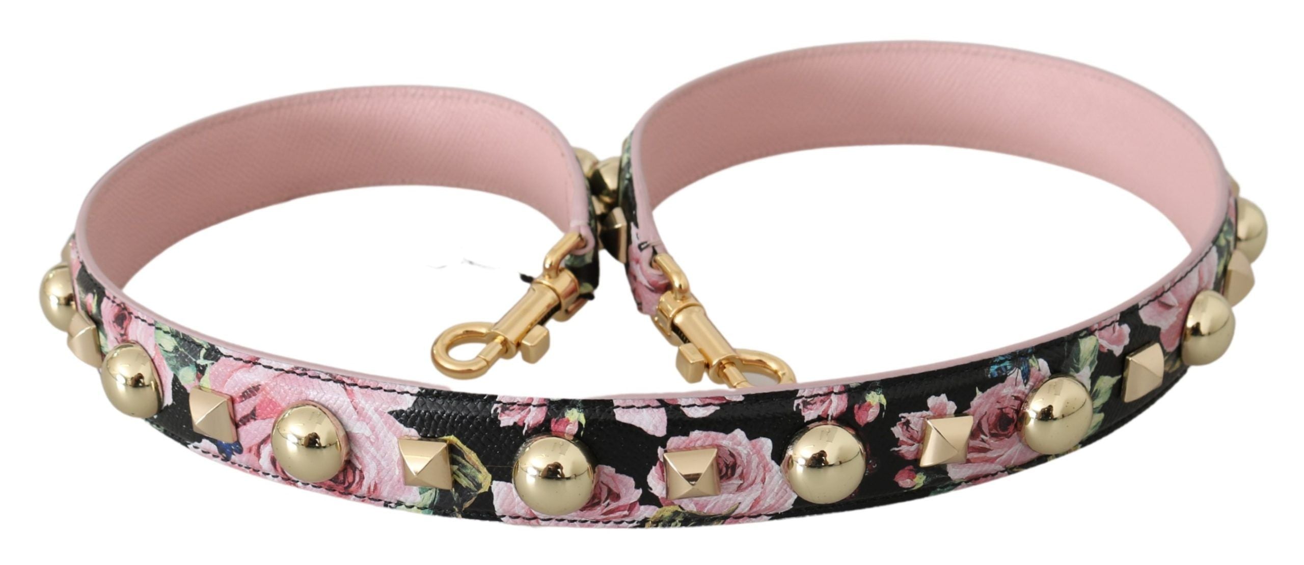 Dolce &amp; Gabbana Bandoulière élégante en cuir floral