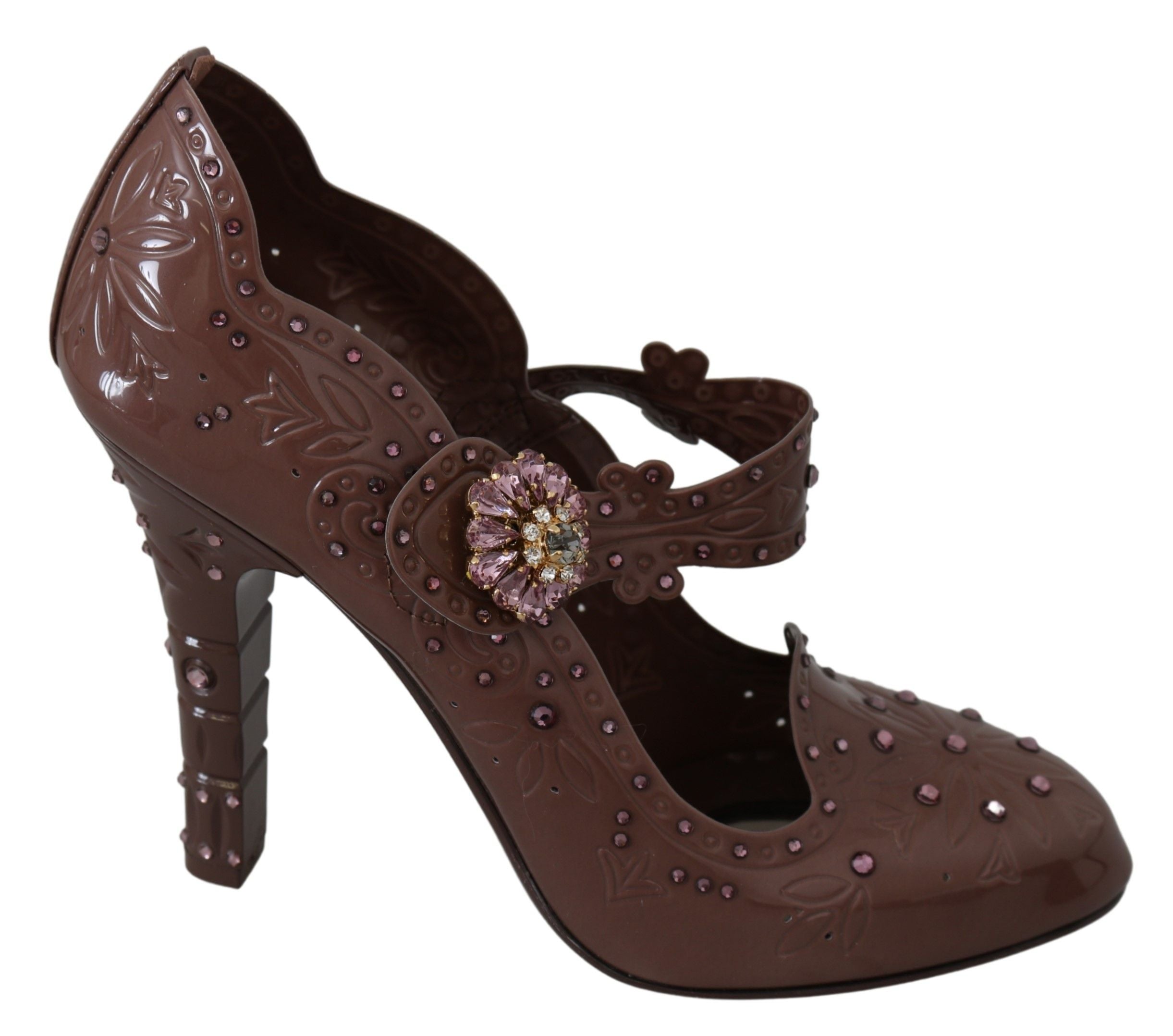 Escarpins Cendrillon en cristal enchanteur Dolce &amp; Gabbana