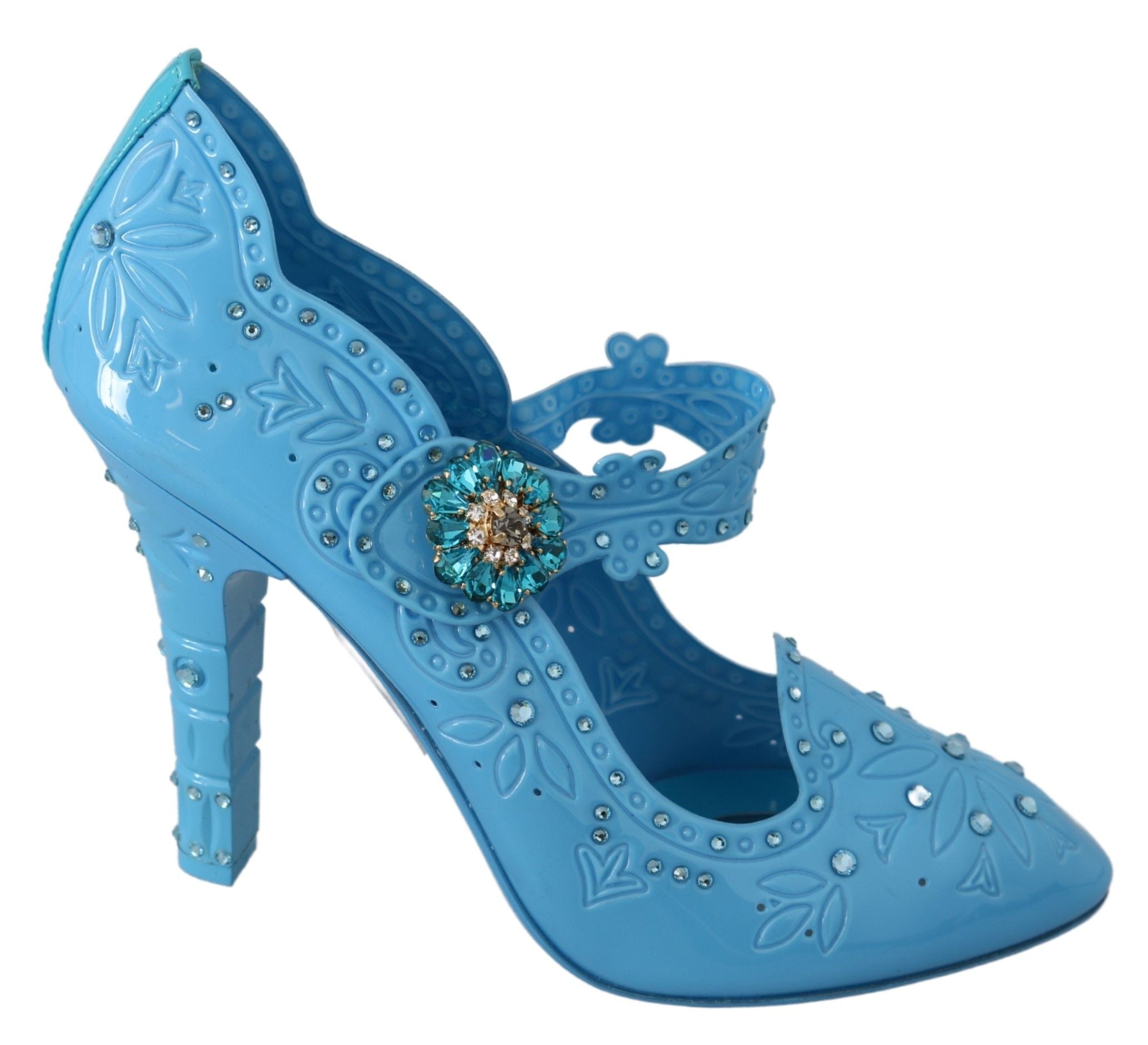 Escarpins Cendrillon en cristal enchanteur Dolce &amp; Gabbana