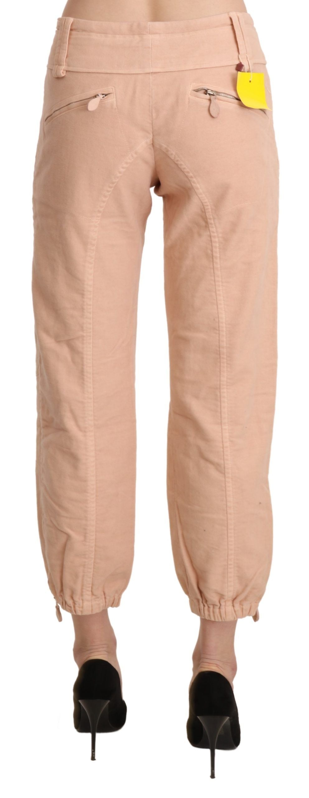 Ermanno Scervino Pantalon court chic en coton beige