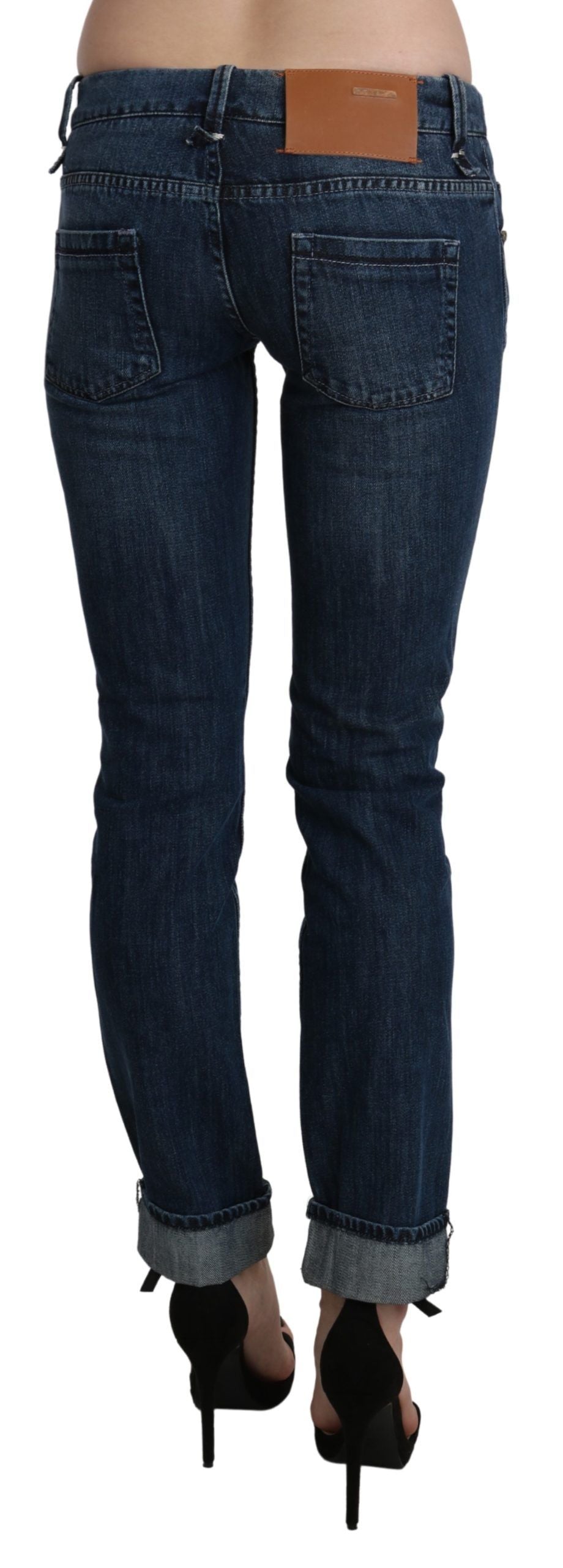 Acht Exquis Skinny Skinny Taille Basse Denim