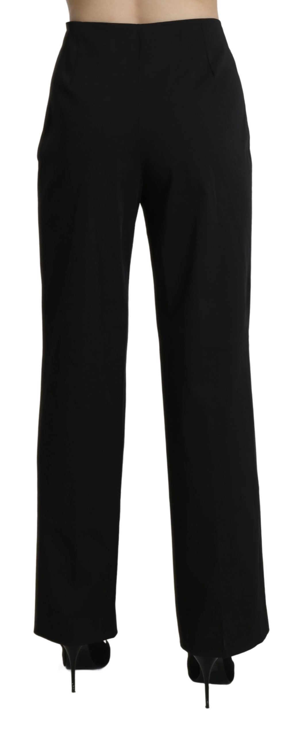 BENCIVENGA Pantalon droit noir taille haute élégant