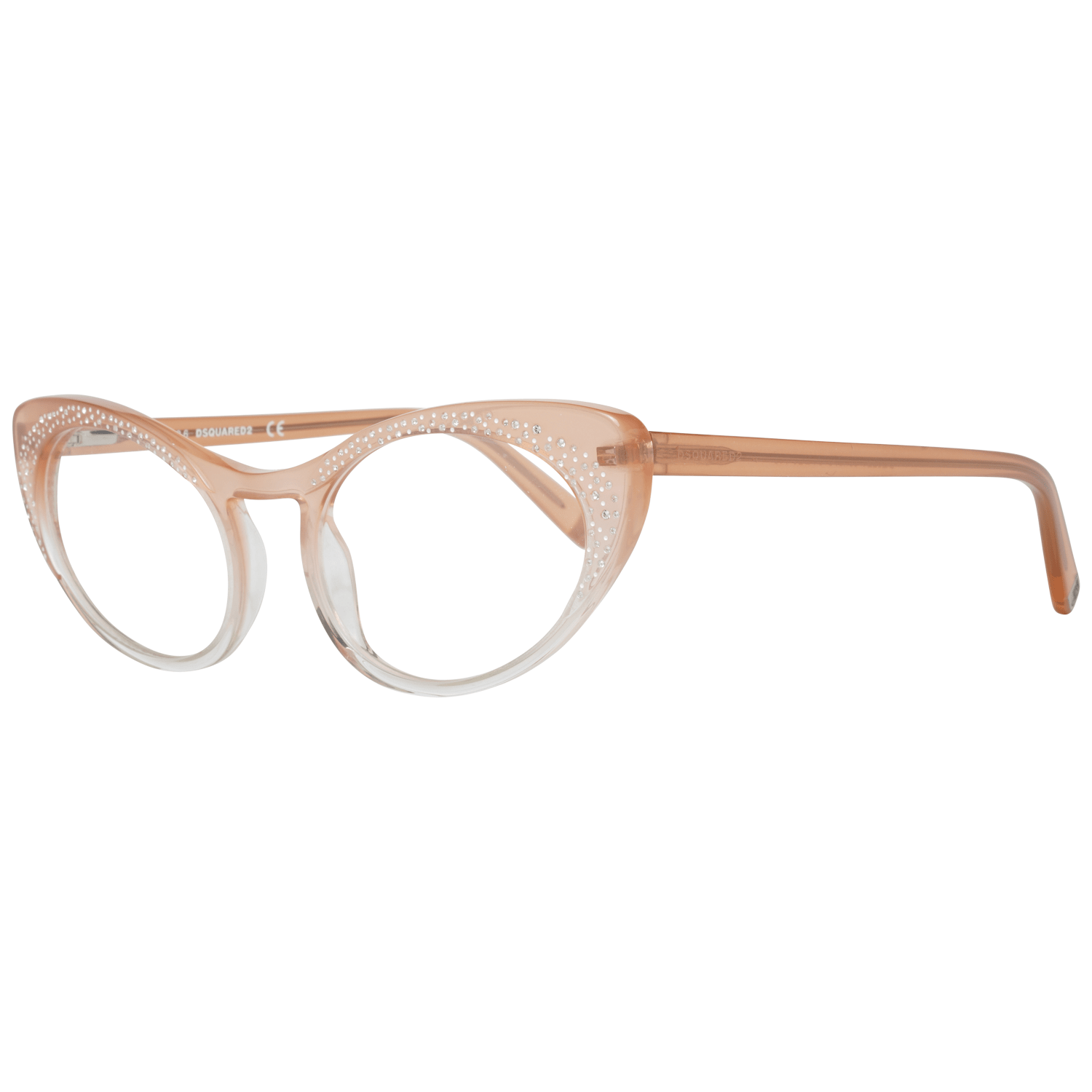 Lunettes de créateur chics teintées en rose Dsquared²