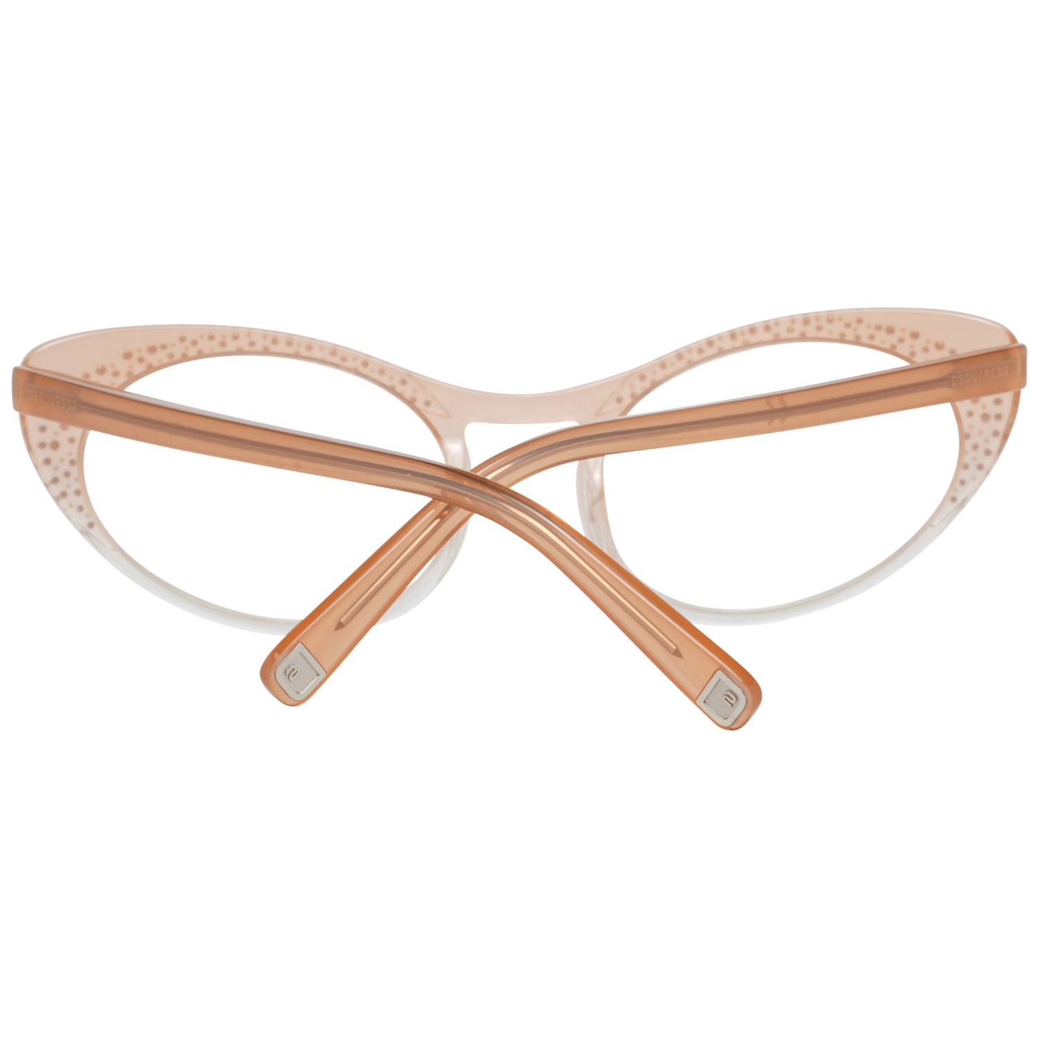 Lunettes de créateur chics teintées en rose Dsquared²