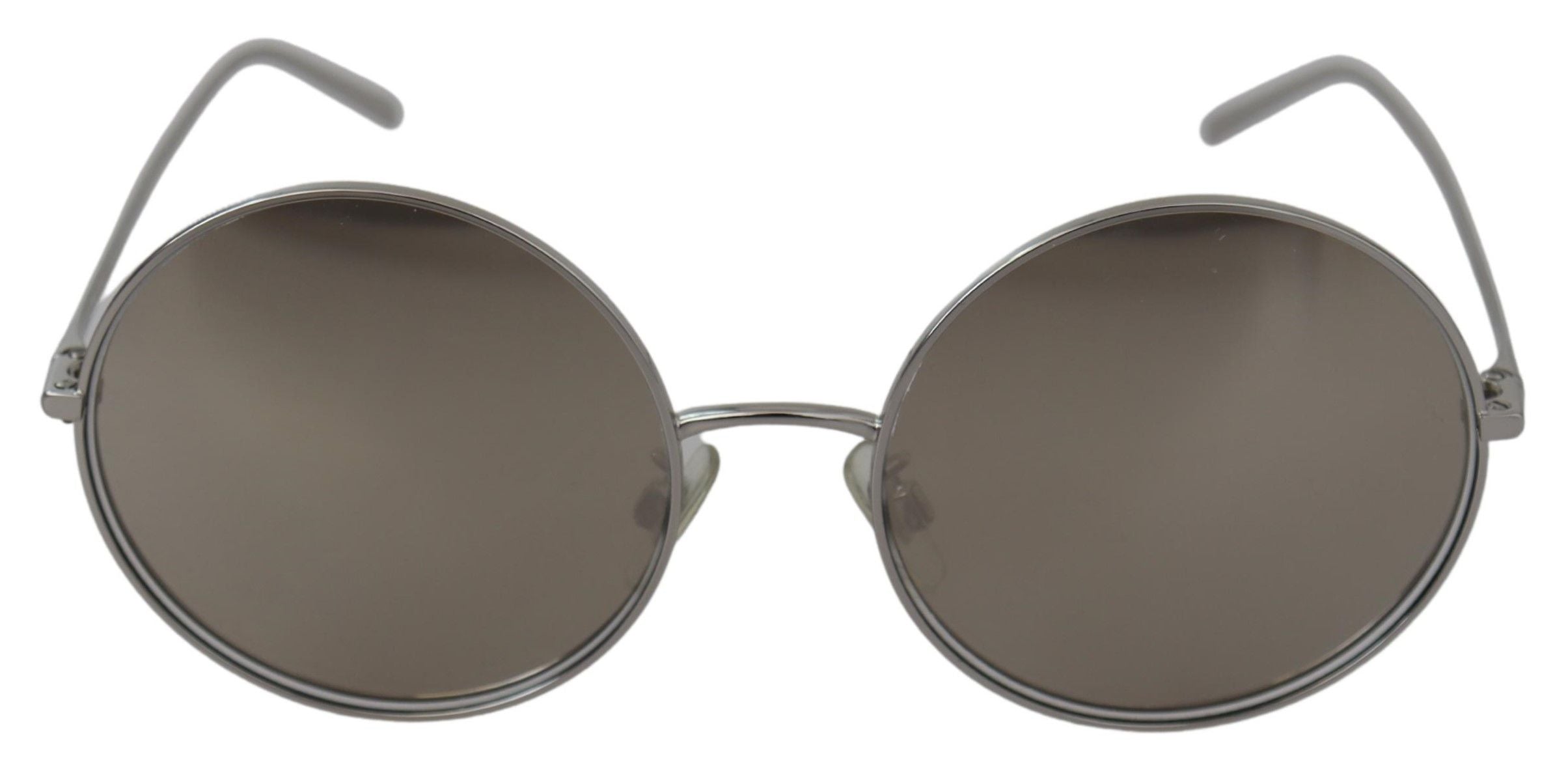 Lunettes de soleil Dolce &amp; Gabbana Chic à verres gris argentés pour femme