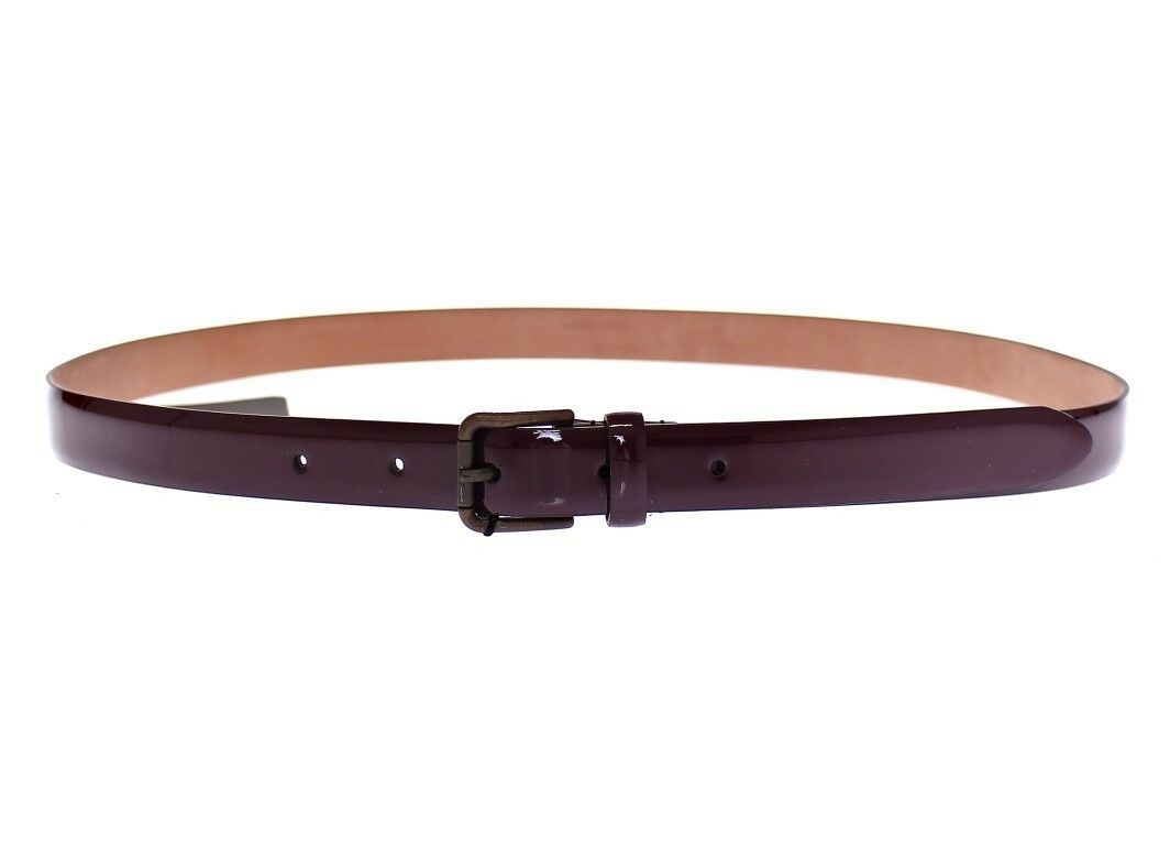 Dolce &amp; Gabbana Ceinture élégante en cuir violet