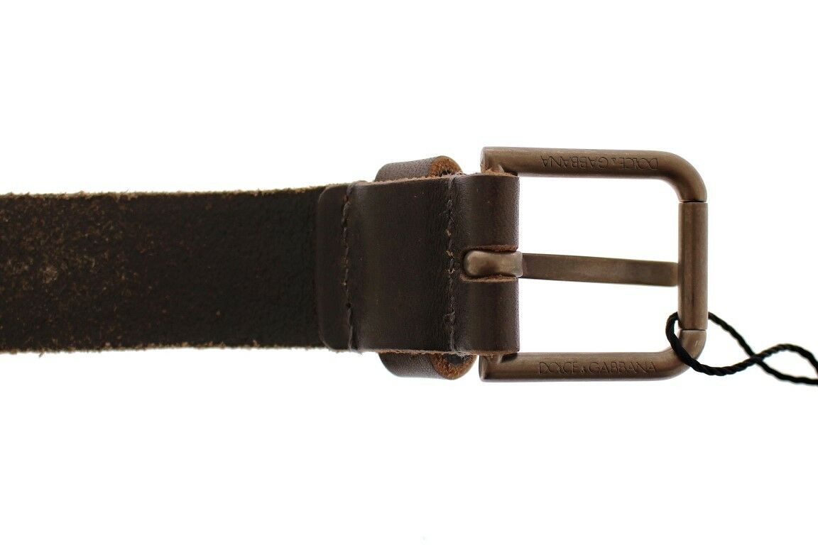 Ceinture pour homme Dolce &amp; Gabbana élégante fusion cuir-coton