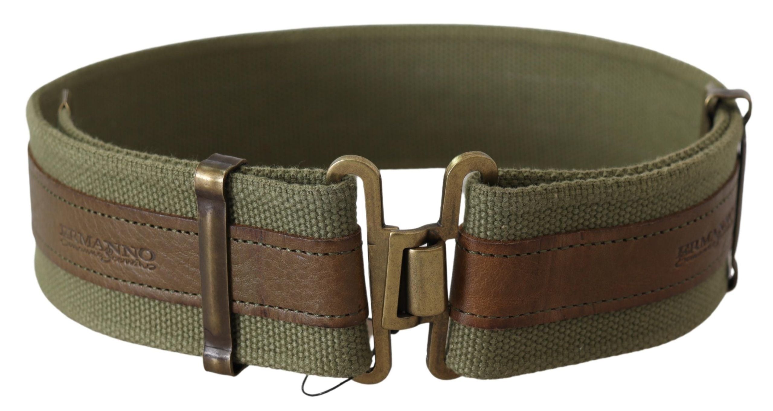 Ceinture Rustique Vert Armée Chic Ermanno Scervino