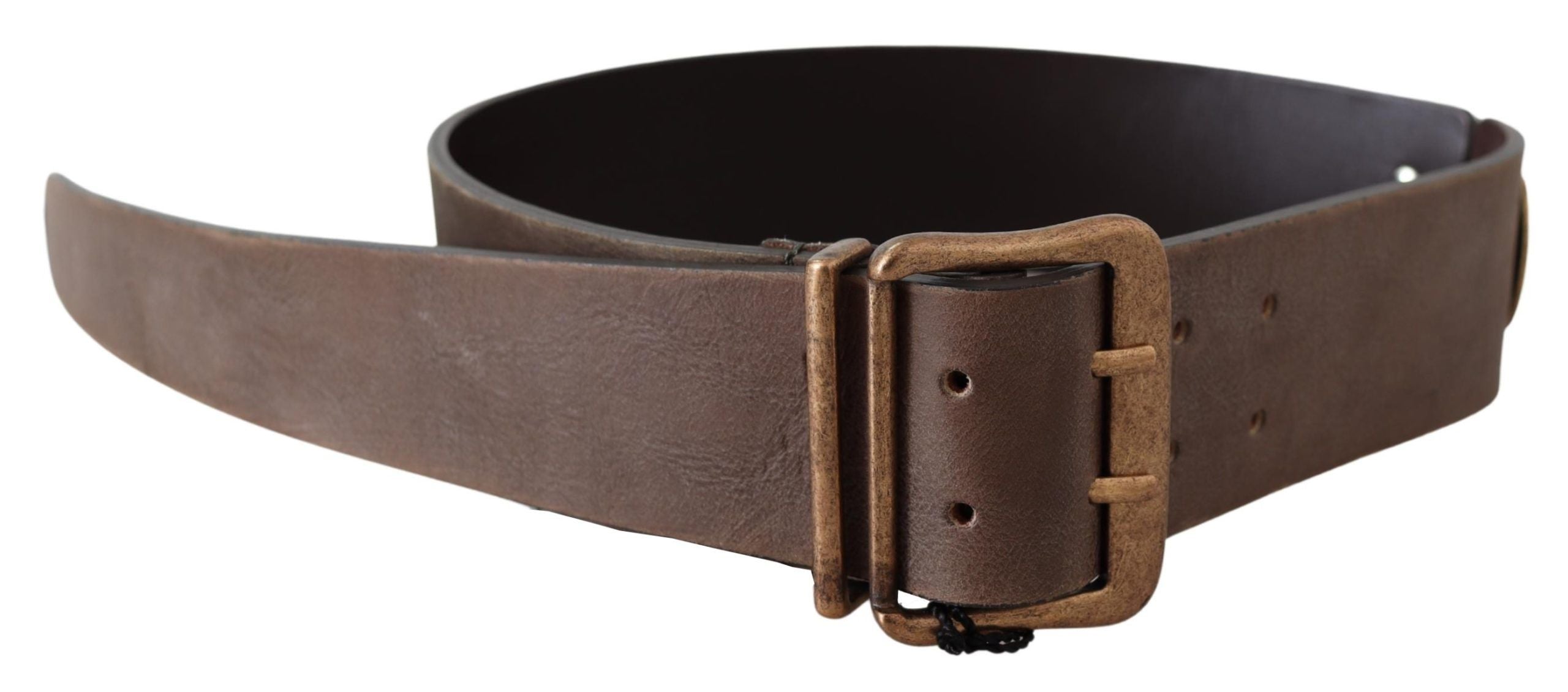 Ermanno Scervino Ceinture tendance en cuir élégante en marron riche