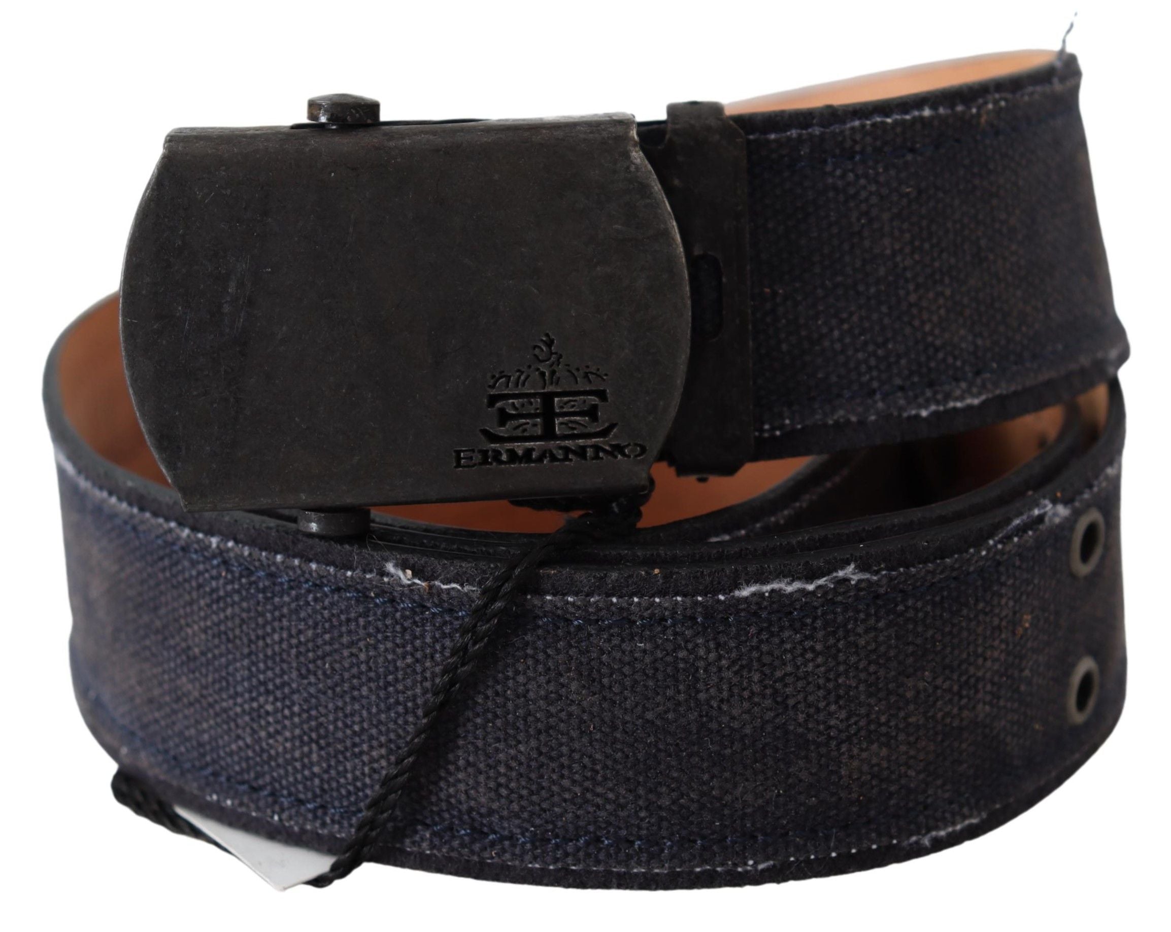 Ermanno Scervino Ceinture chic en cuir bleu