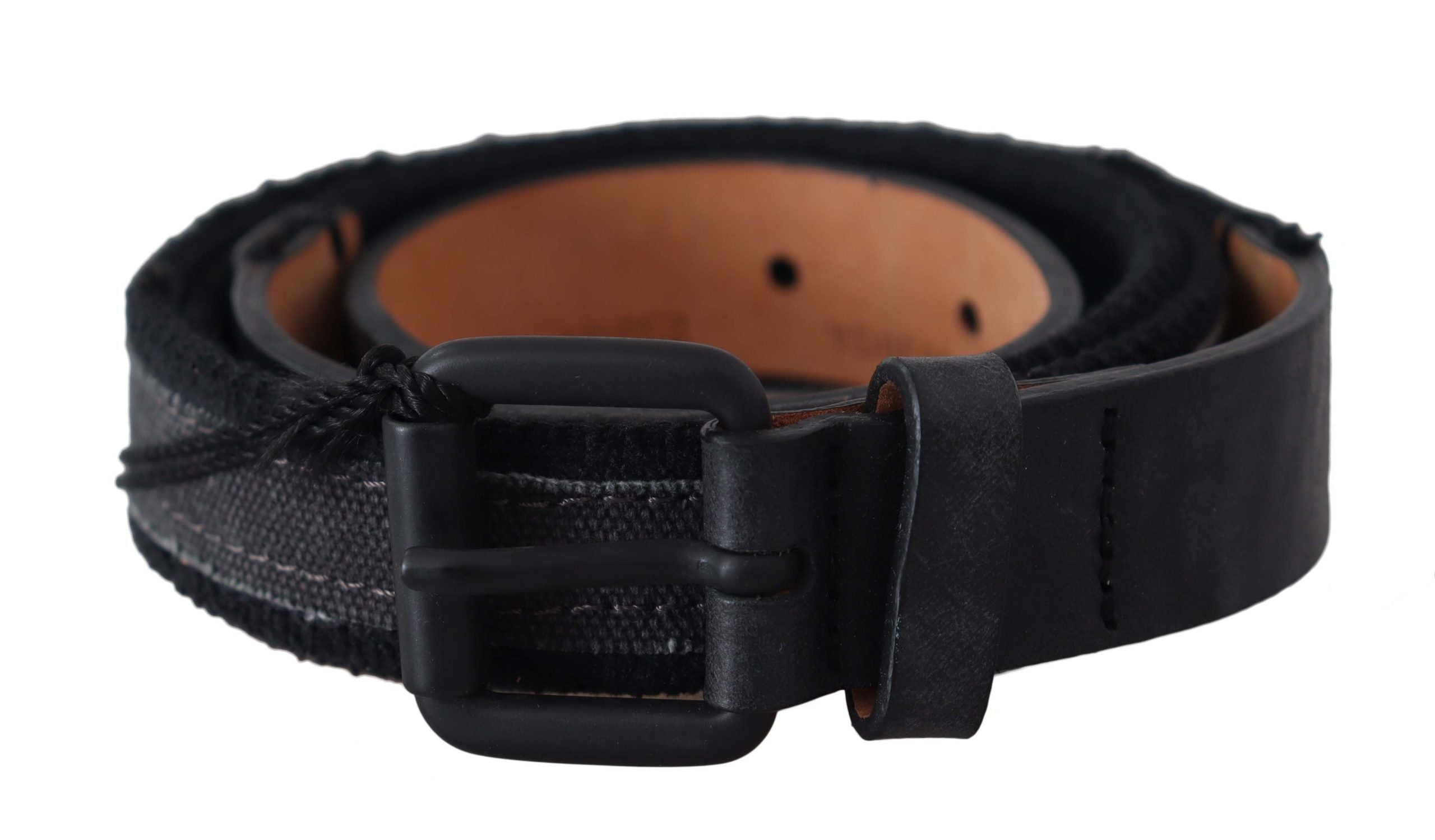 Ermanno Scervino Ceinture chic en cuir noir