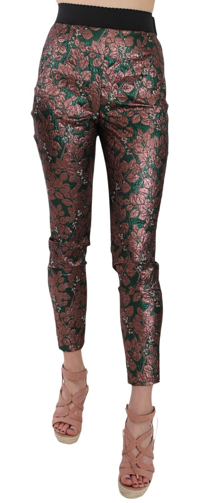 Dolce &amp; Gabbana Pantalon de créateur multicolore élégant