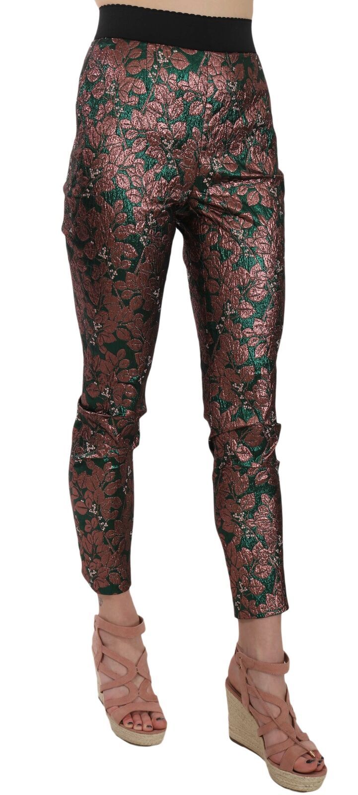 Dolce &amp; Gabbana Pantalon de créateur multicolore élégant