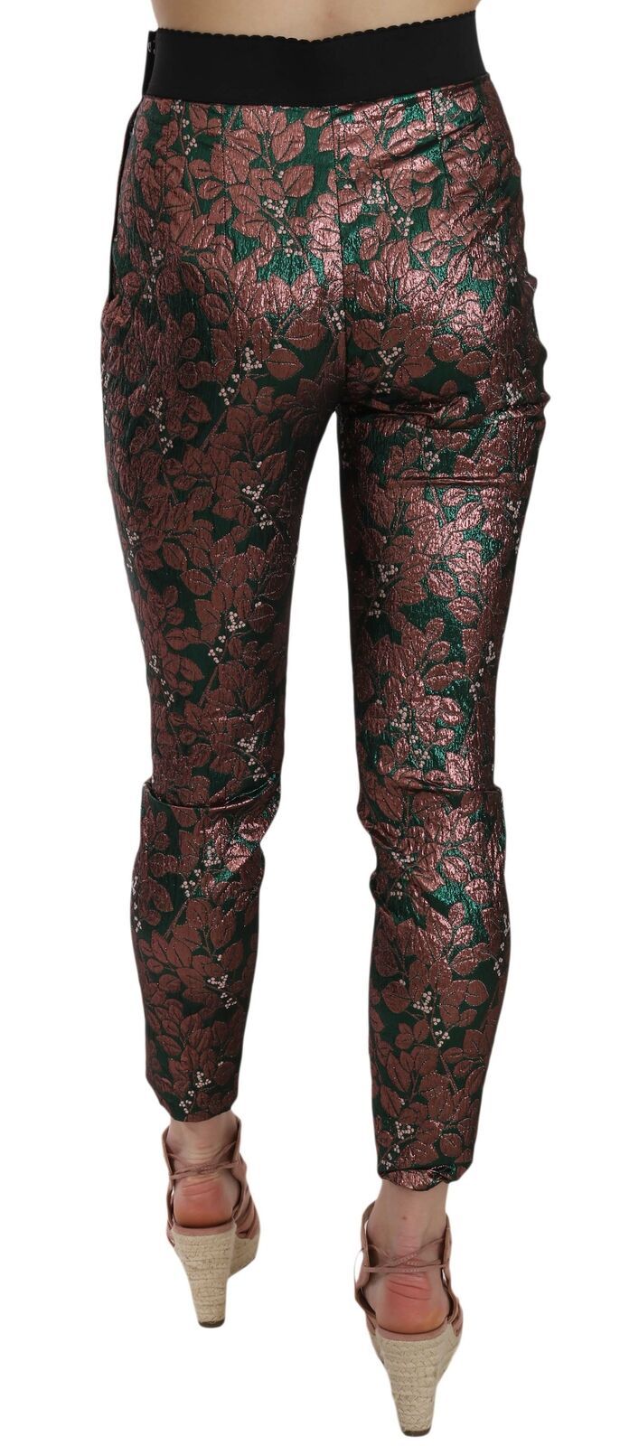 Dolce &amp; Gabbana Pantalon de créateur multicolore élégant