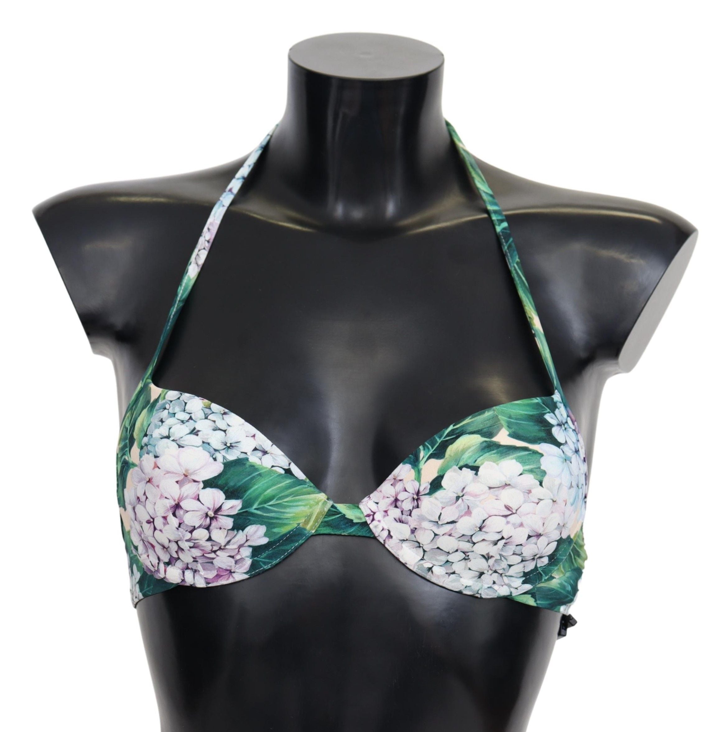 Haut de bikini fleuri Dolce &amp; Gabbana Chic - Summer Swimwear Delight