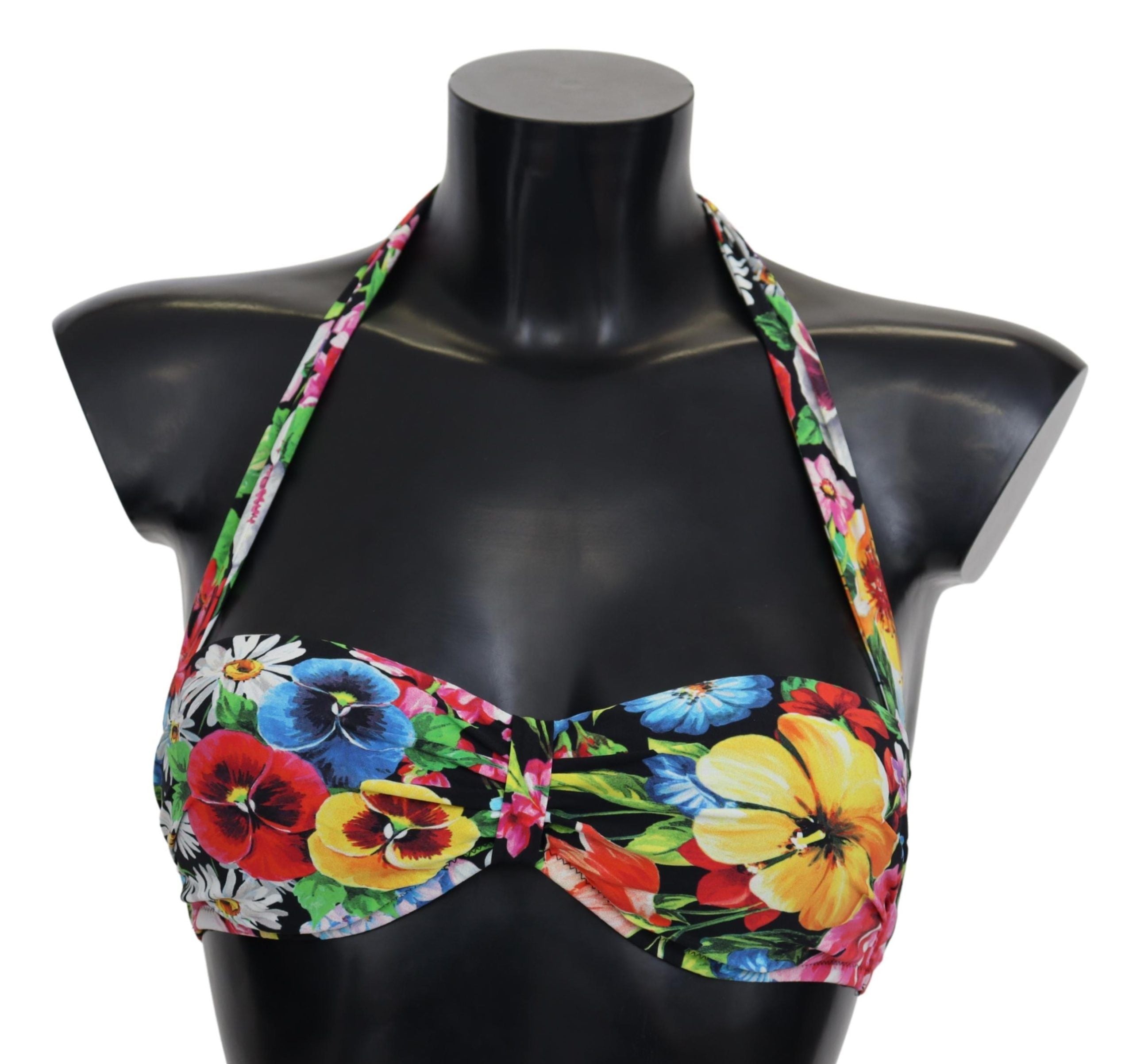 Haut de bikini haut de gamme Floral Elegance Dolce &amp; Gabbana