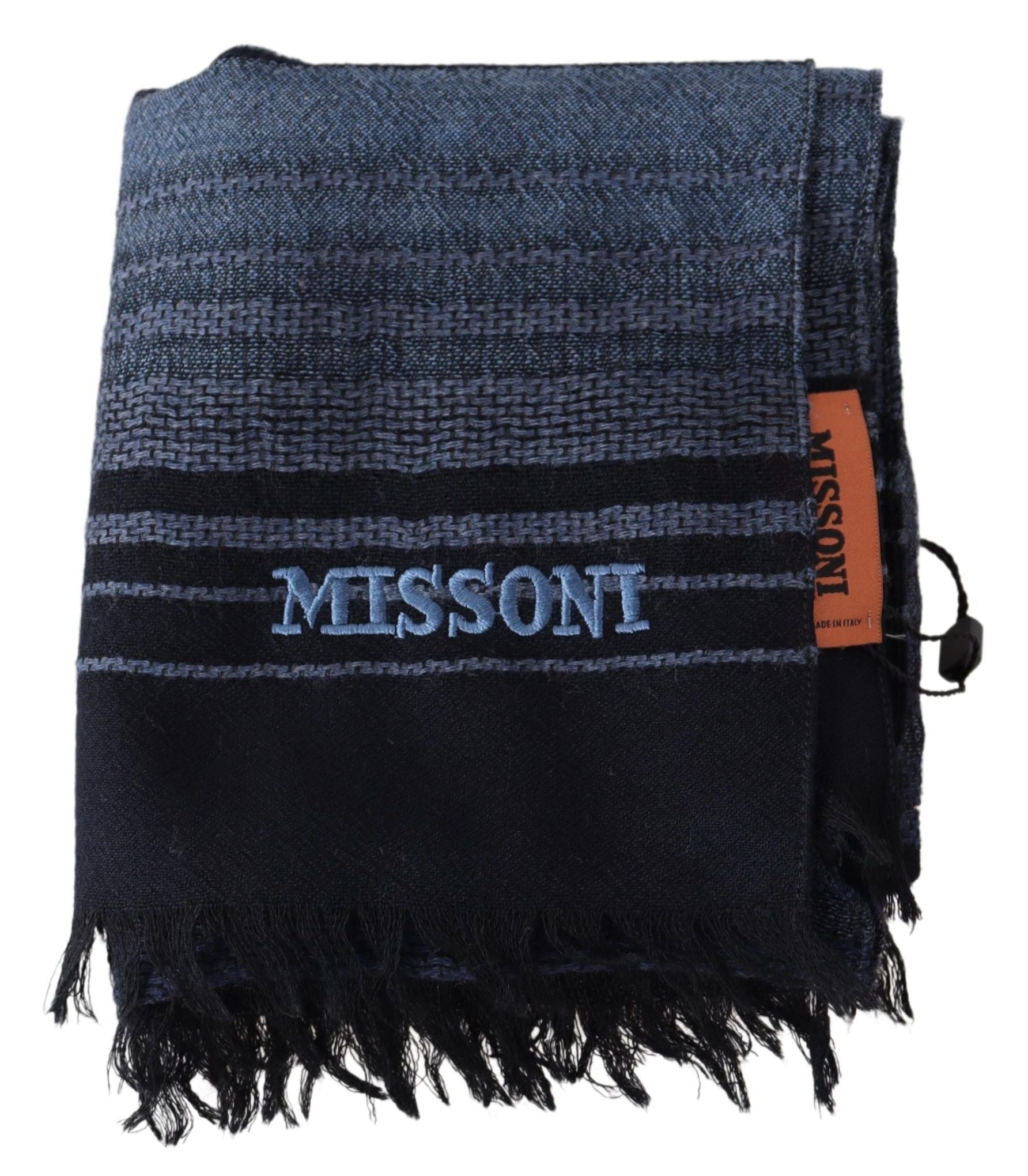 Missoni Élégante écharpe en laine à motifs multicolores