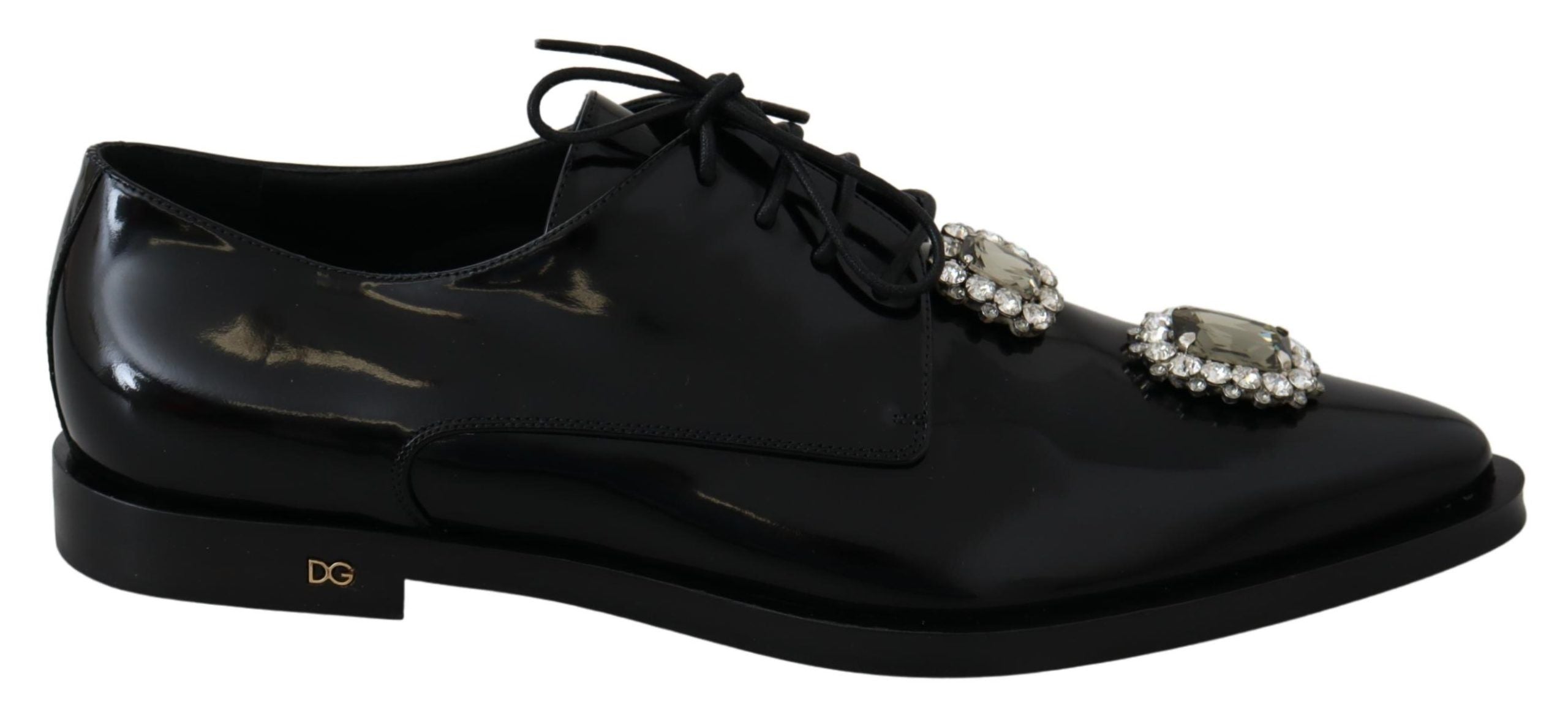 Dolce &amp; Gabbana Chaussures Derby ornées de cristaux