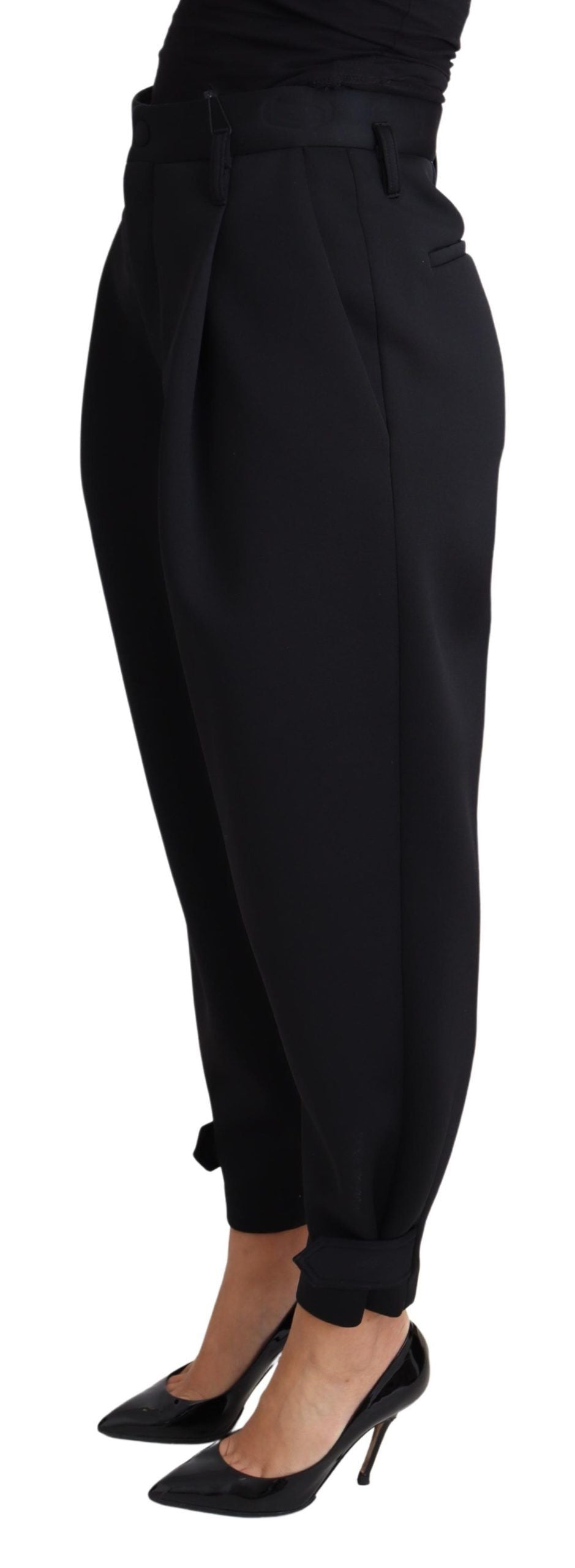 Dolce &amp; Gabbana Pantalon court élégant taille haute