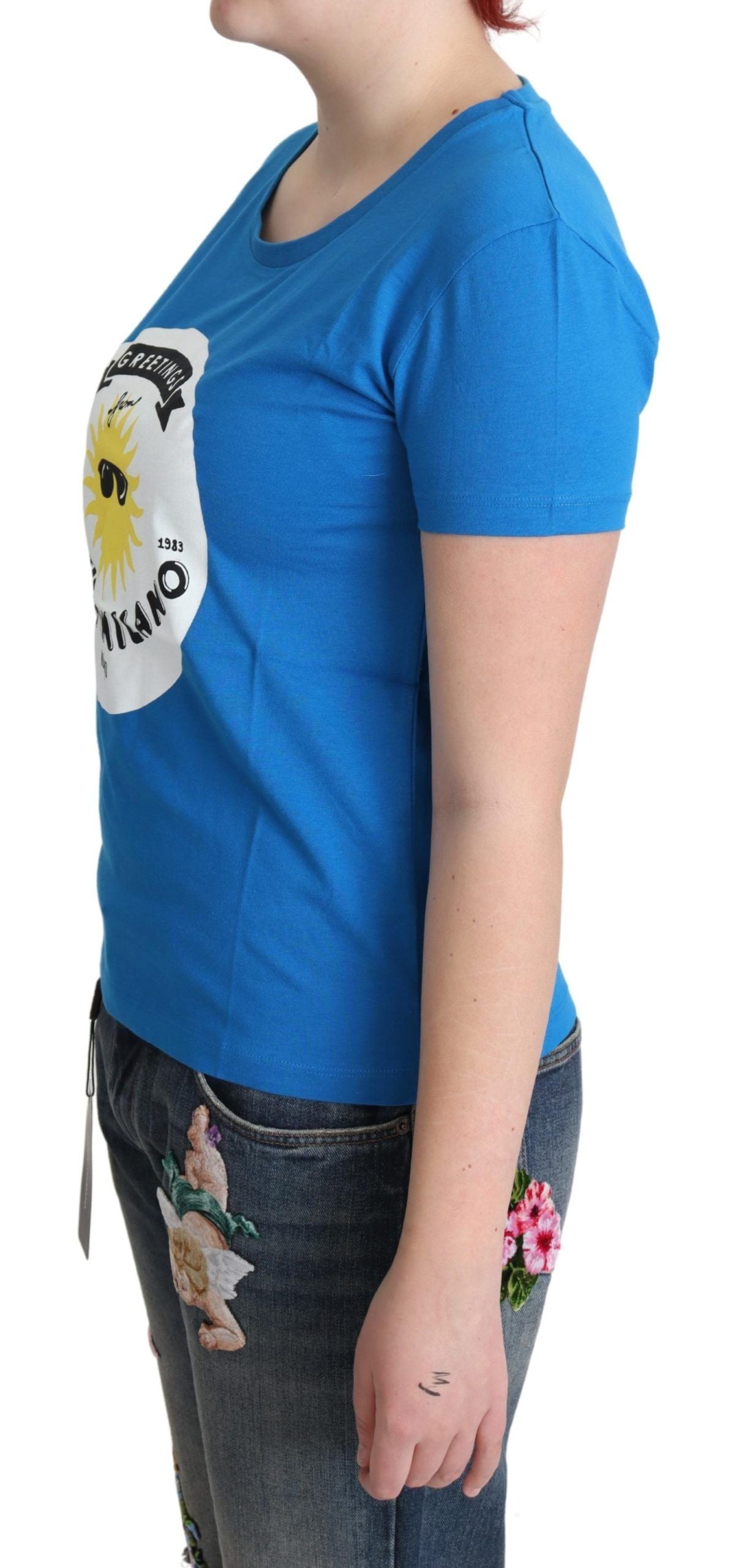 Moschino Sunny Milano Chic T-shirt à col rond