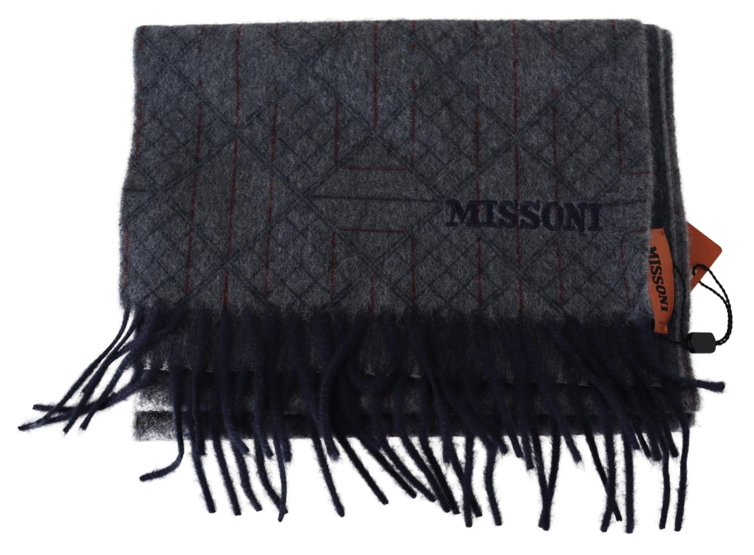 Missoni Écharpe élégante en laine rayée