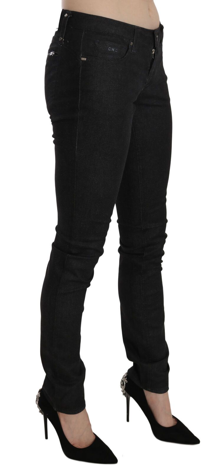 Costume National Chic Taille Basse Coupe Slim Denim Skinny