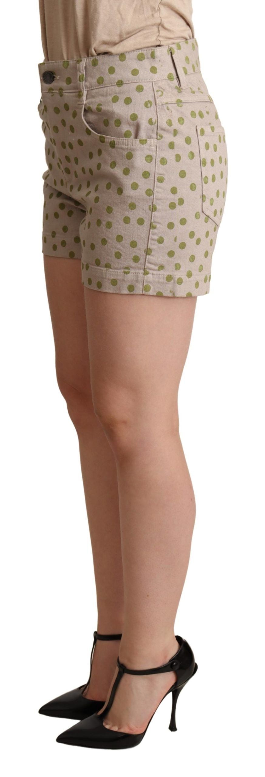 Dolce &amp; Gabbana Chic short stretch en coton à pois