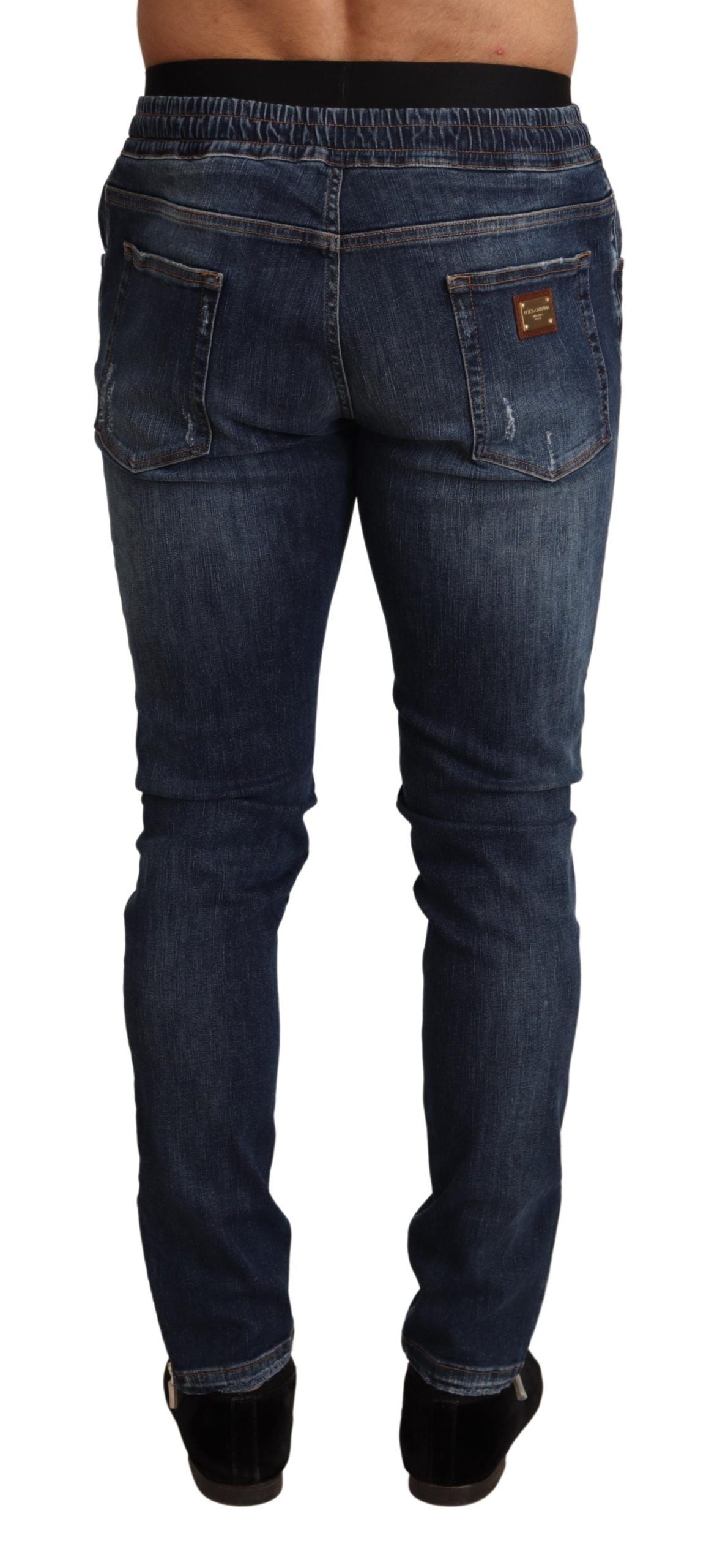 Dolce &amp; Gabbana Jean skinny élégant bleu foncé