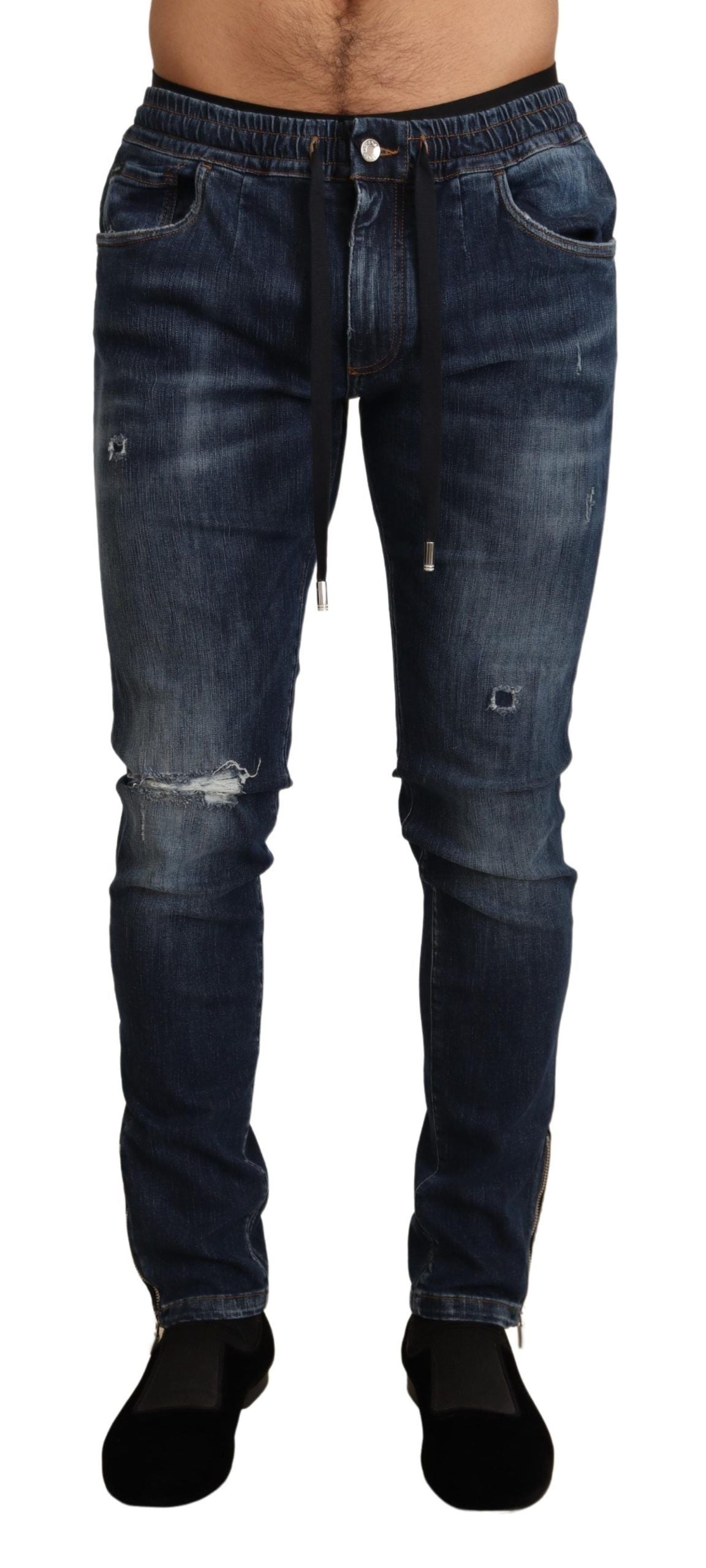 Dolce &amp; Gabbana Jean skinny élégant bleu foncé