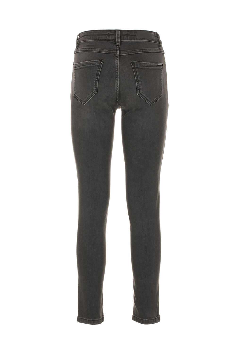 Chic Gris Imparfait Denim Élégance