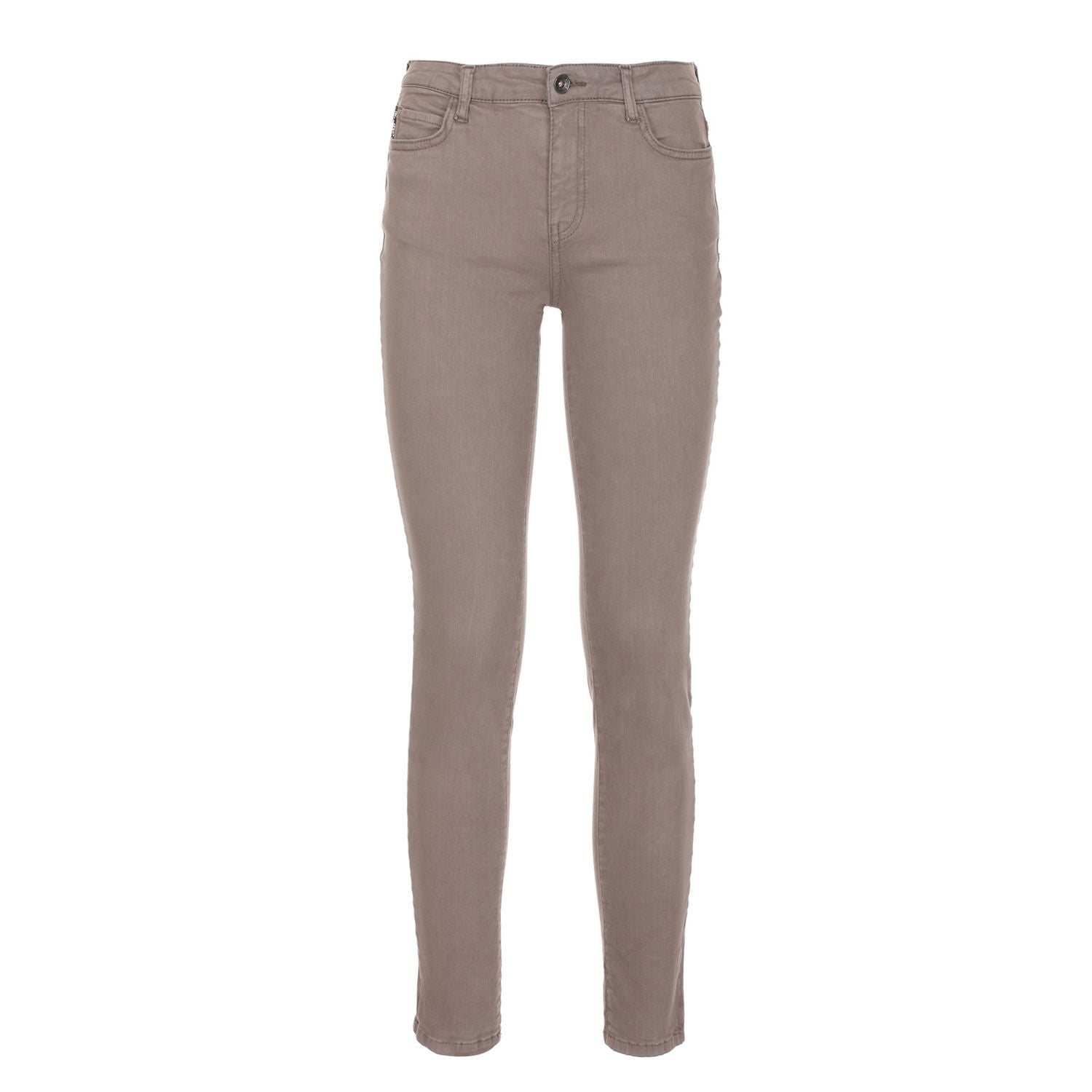 Pantalon Stretch En Coton Gris Imparfait Impeccable