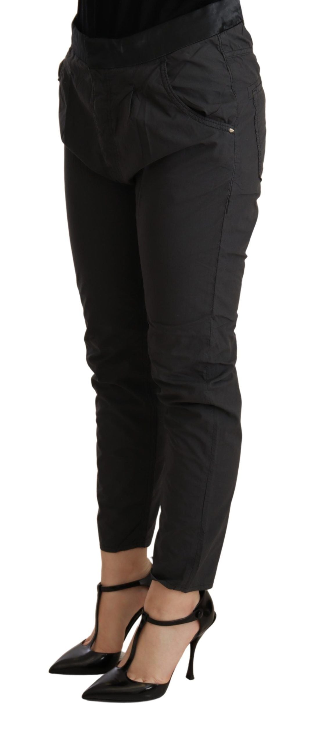 CYCLE Pantalon skinny élégant taille moyenne, coupe slim