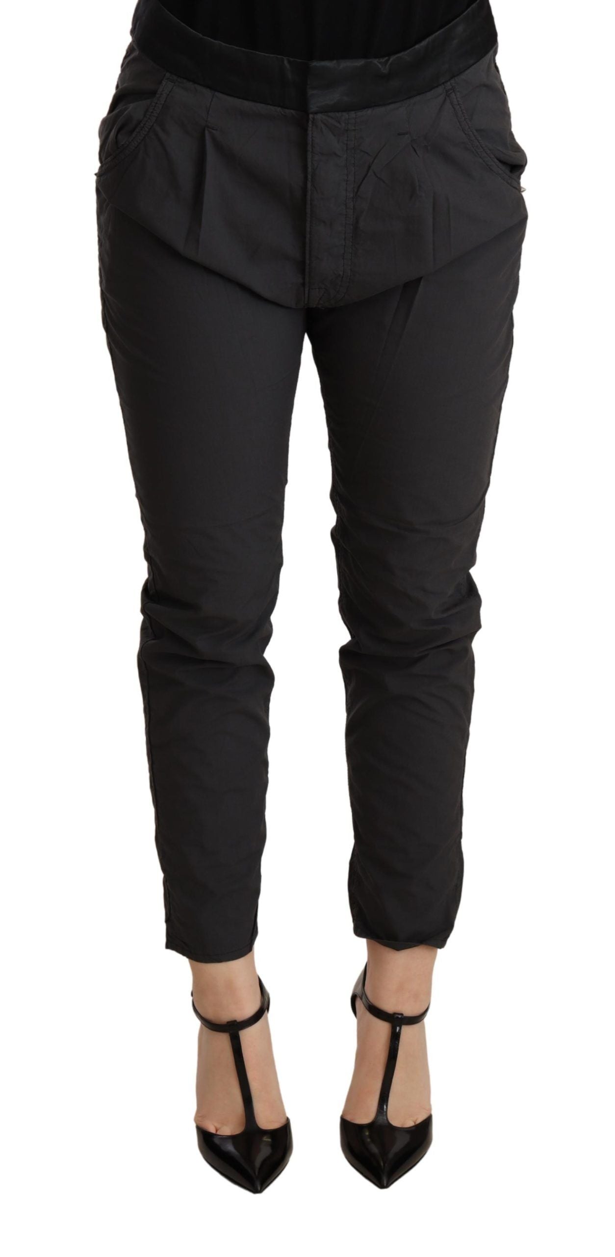 CYCLE Pantalon skinny élégant taille moyenne, coupe slim