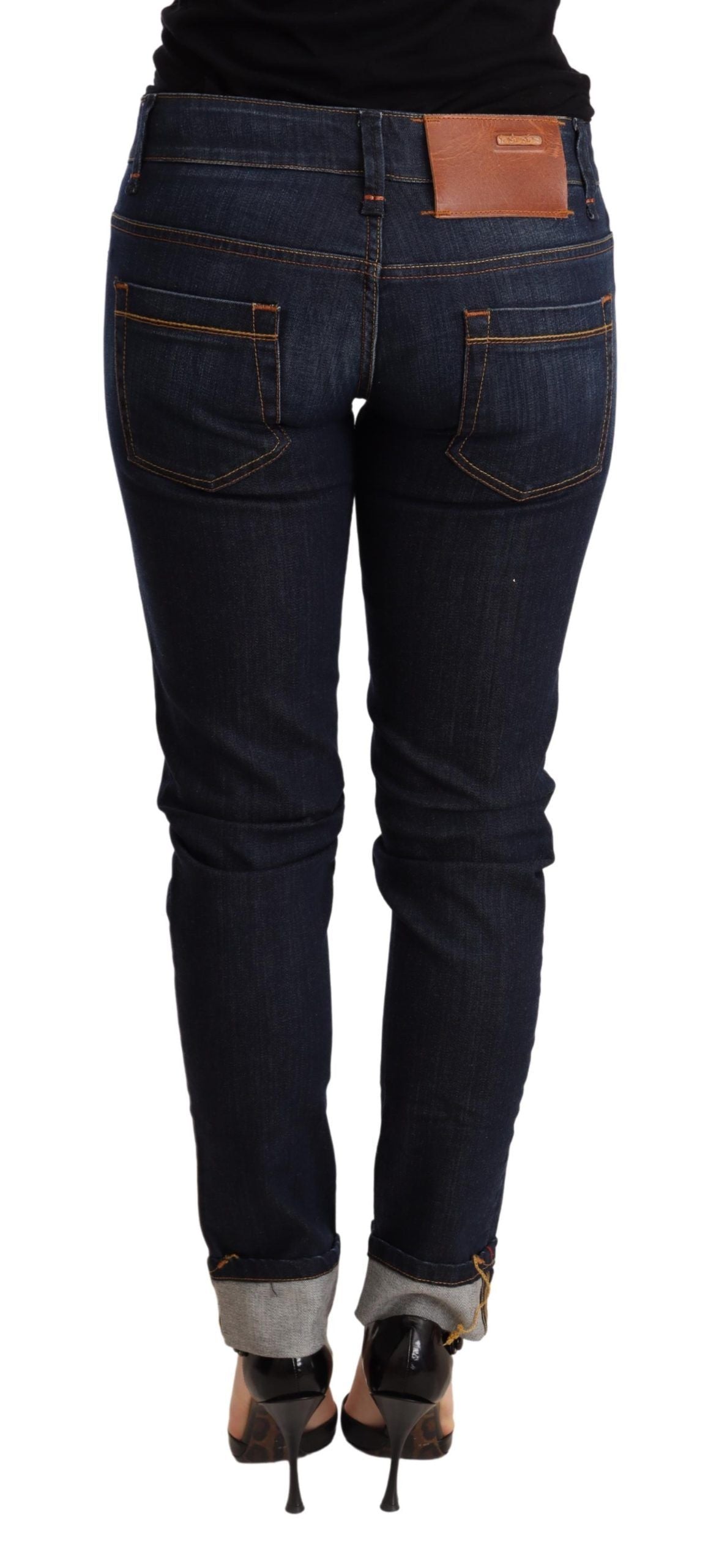 Jean skinny bleu foncé Acht Chic