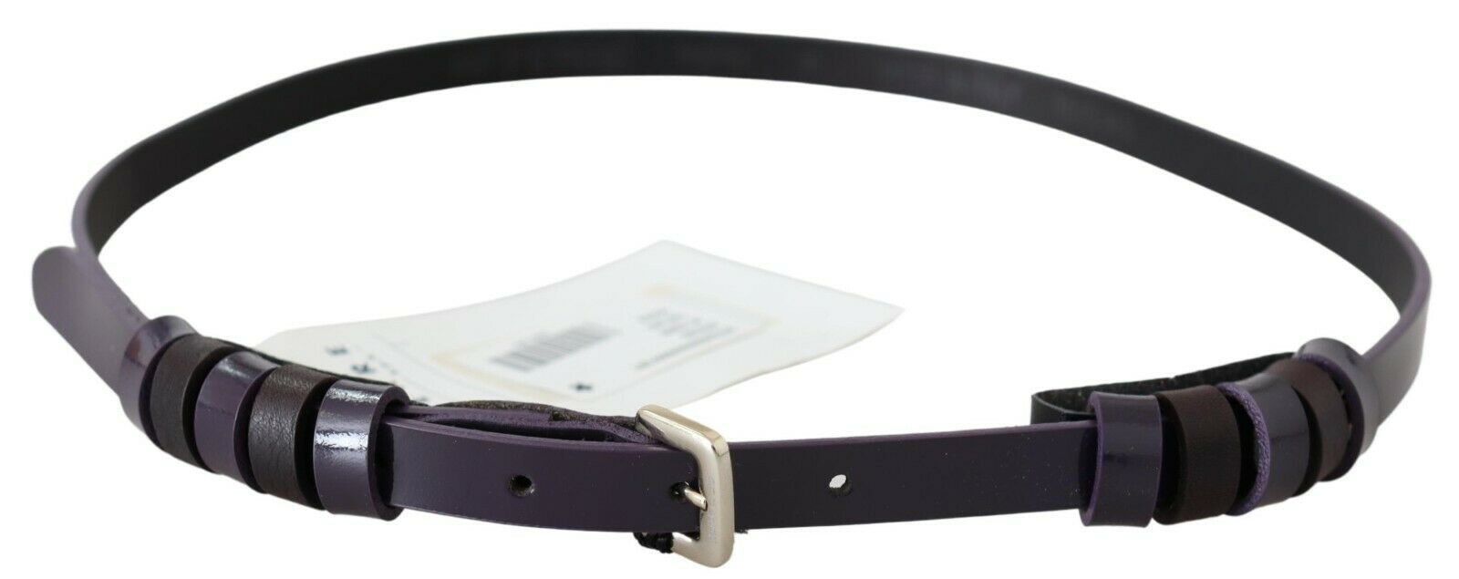 GF Ferre Ceinture élégante en cuir violet