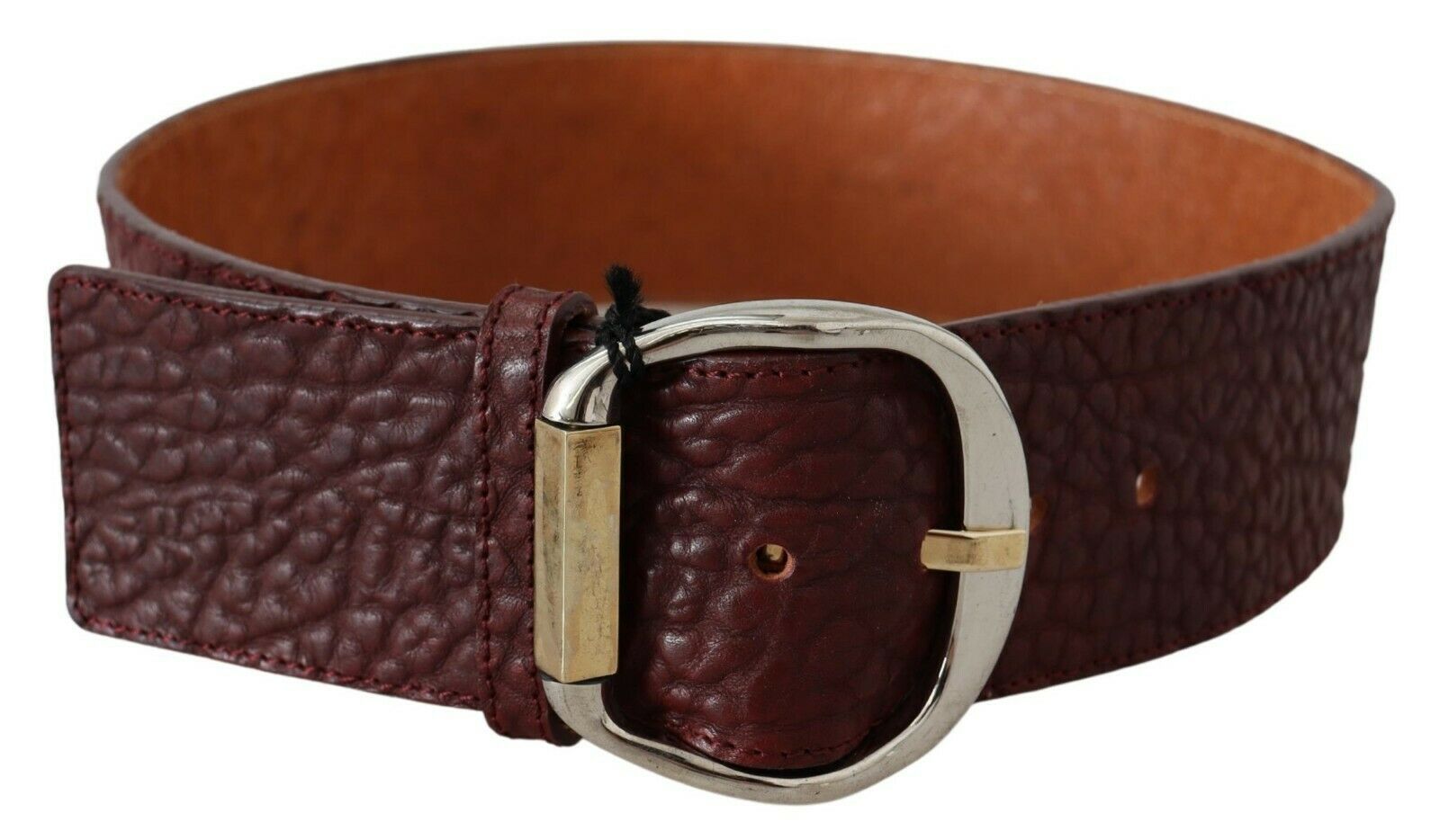 GF Ferre Ceinture élégante en cuir marron