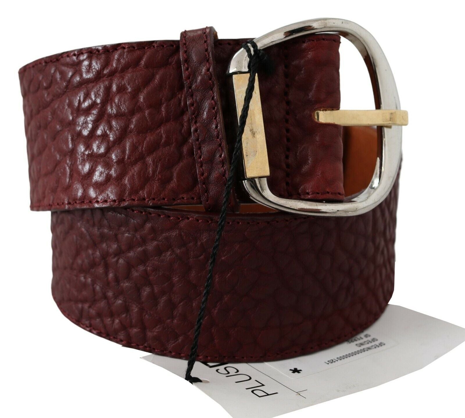 GF Ferre Ceinture élégante en cuir marron