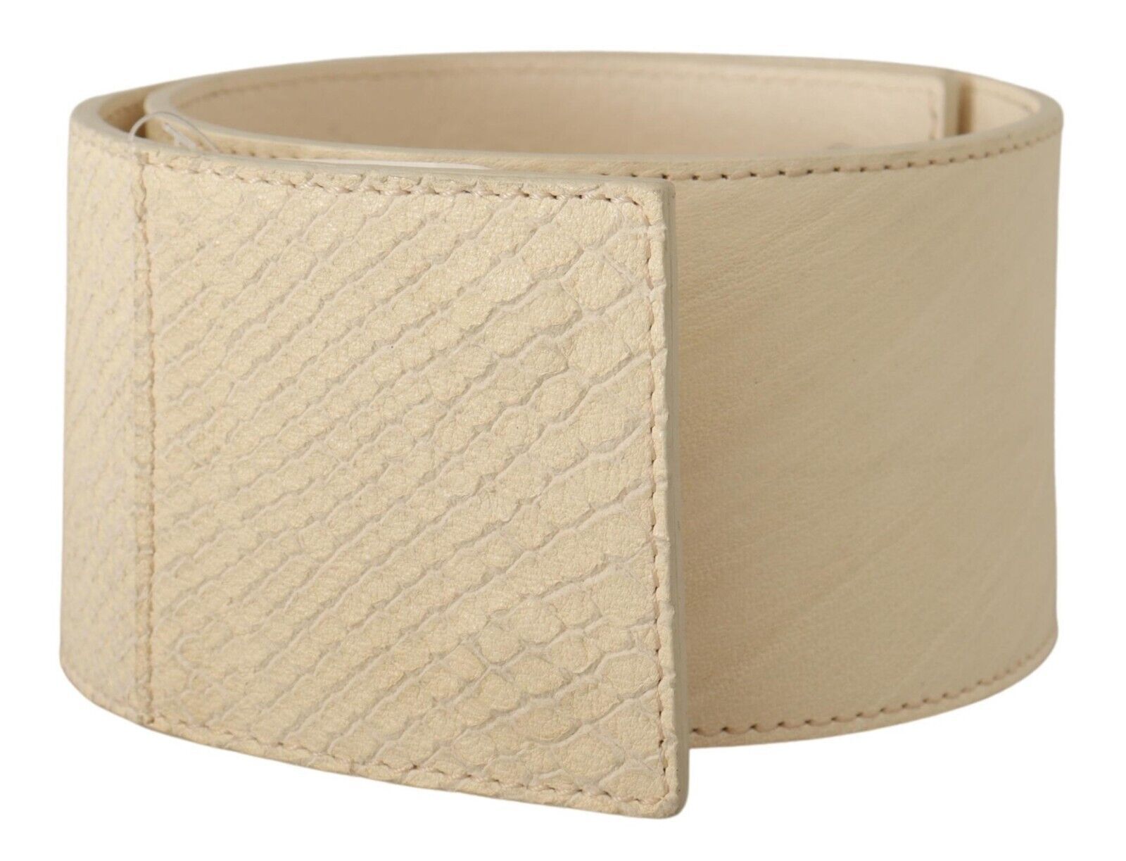 Ceinture tendance élégante blanc cassé GF Ferre